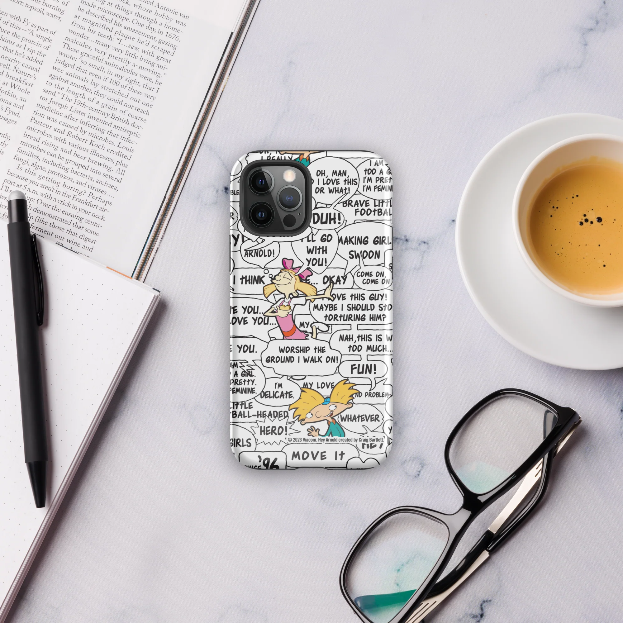 Hey Arnold! Comic Tough Phone Case - iPhone - Image 3