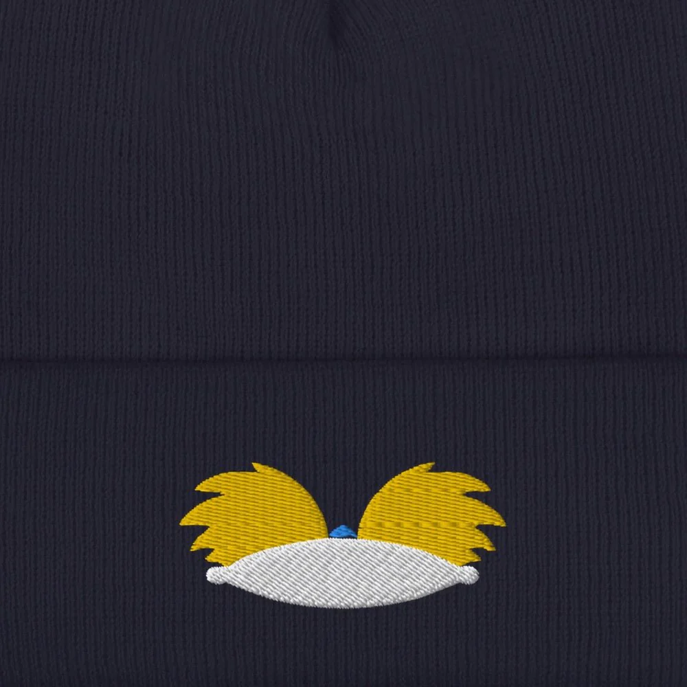 Hey Arnold! Minimalist Arnold Cuffed Beanie - Image 2