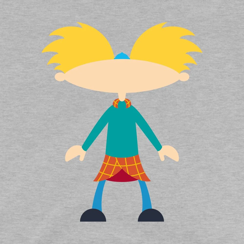 Hey Arnold! Minimalist Arnold Unisex Tank Top - Image 2