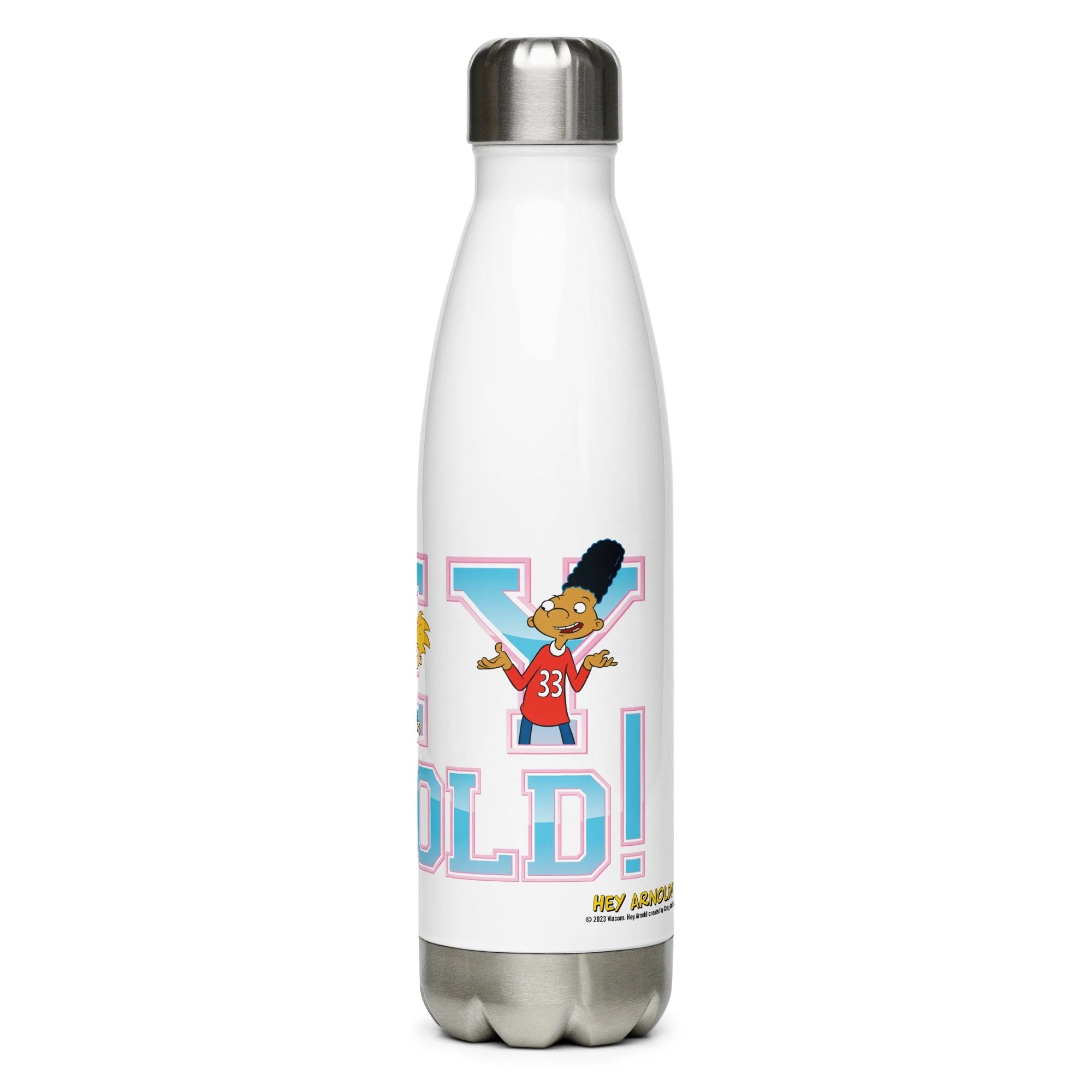 Hey Arnold! Varsity Stainless Steel Water Bottle