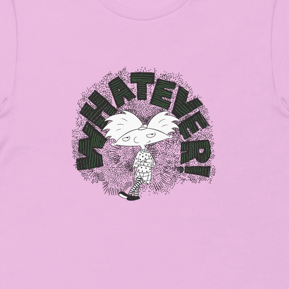 Hey Arnold! Whatever! Adult Short Sleeve T-Shirt - Image 2