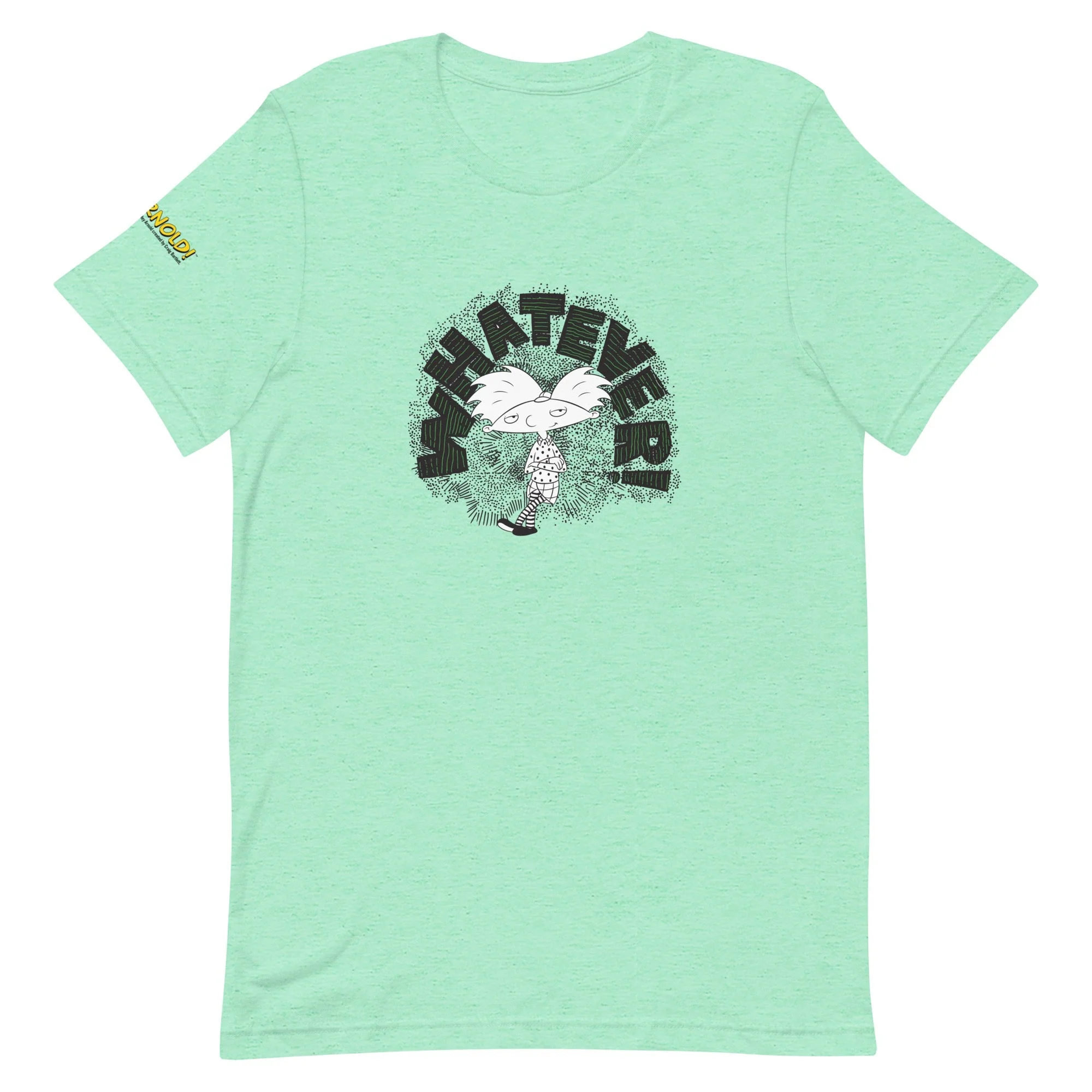 Hey Arnold! Whatever! Adult Short Sleeve T-Shirt - Image 3