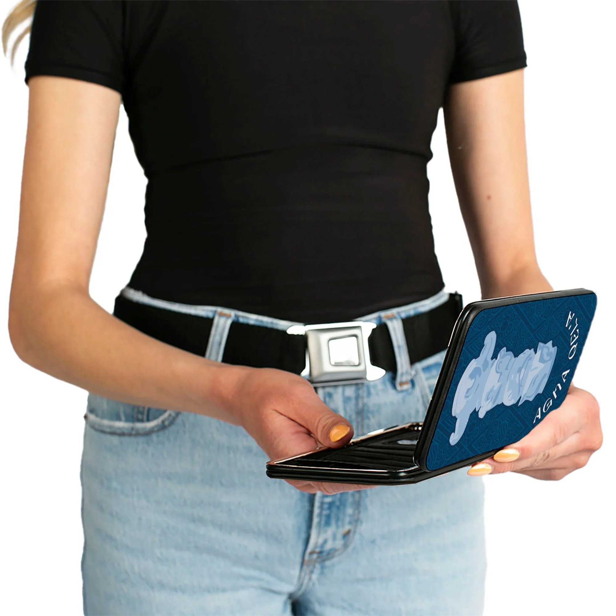 Avatar: The Last Airbender Agna Qel'a Water Tribe Hinged Wallet - Image 4