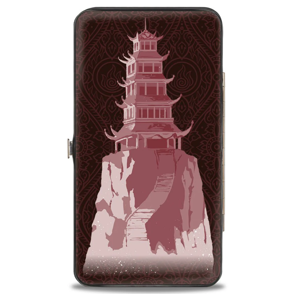 Avatar Fire Nation Castle and Icon Hinged Wallet
