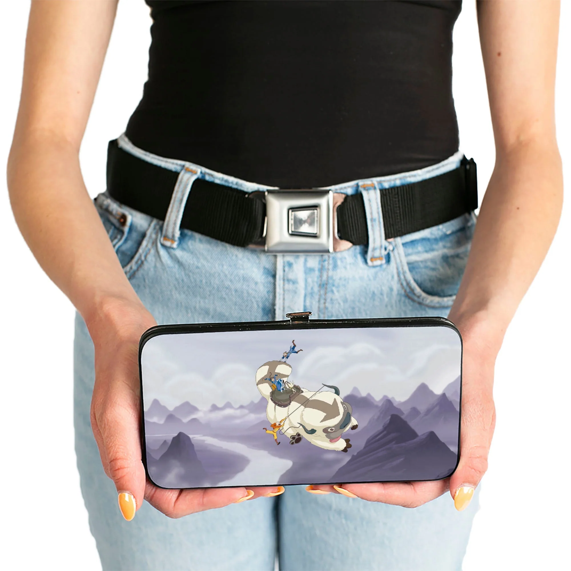 Avatar: The Last Airbender Appa Mountains Hinged Wallet - Image 3