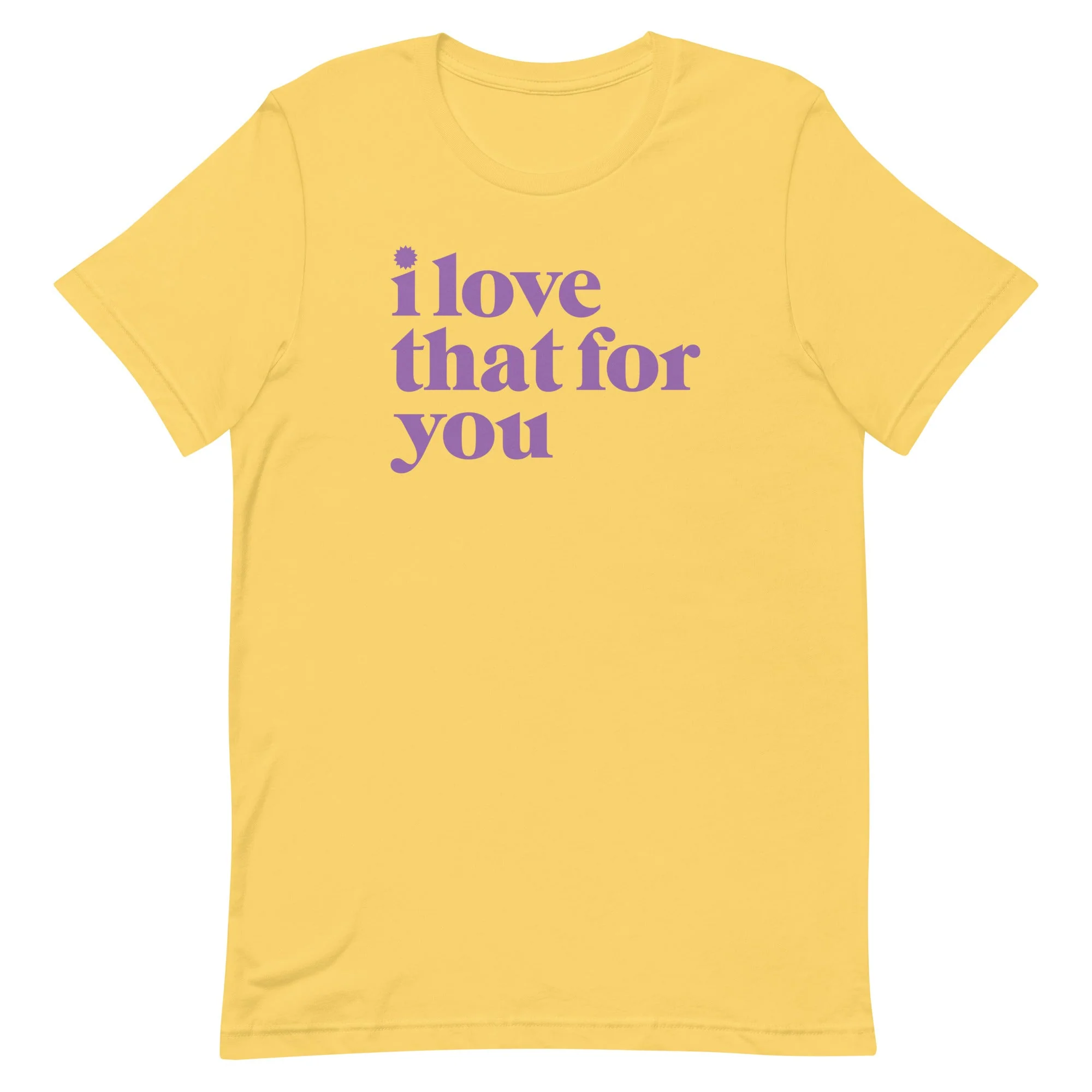 I Love That For You Logo Adult Short Sleeve T-Shirt - Image 10