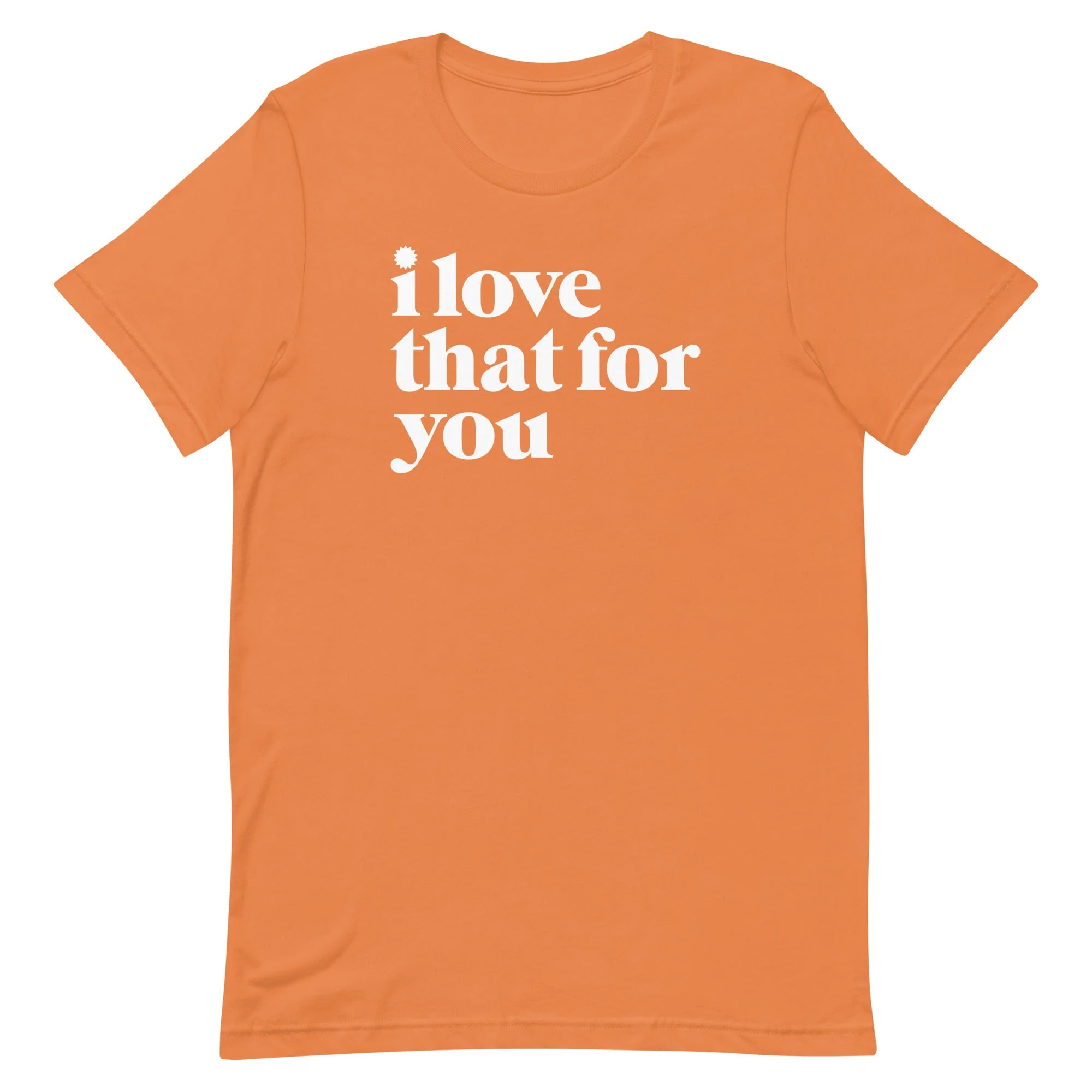 I Love That For You Logo Adult Short Sleeve T-Shirt - Image 7