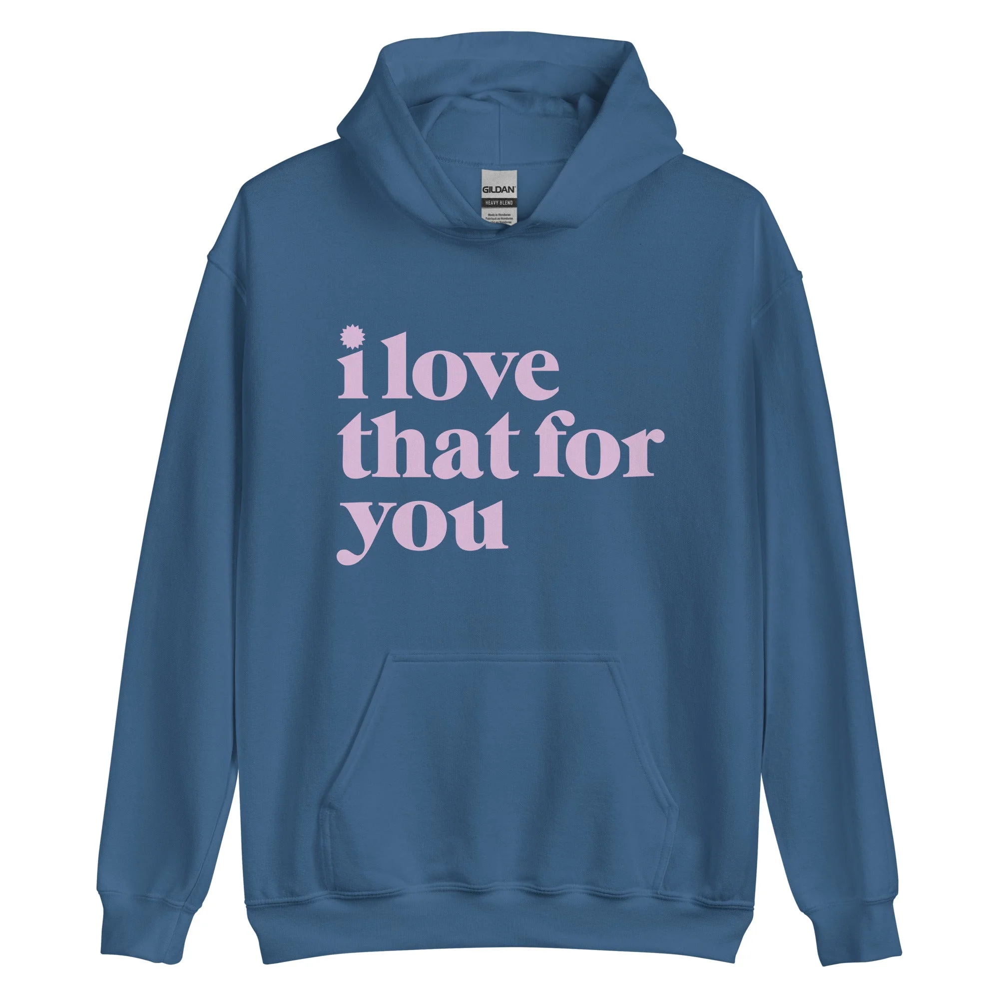 I Love That For You Logo Unisex Hoodie - Image 4