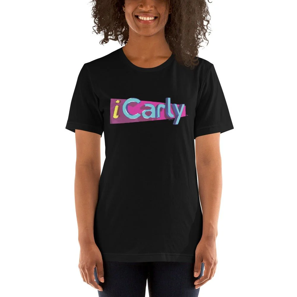 iCarly Logo Adult Short Sleeve T-Shirt - Image 3