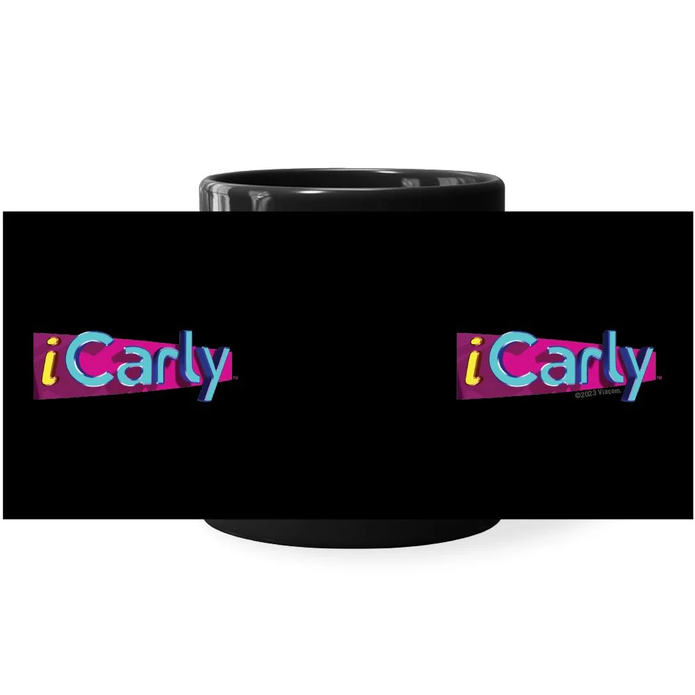 iCarly Logo Black Mug - Image 3