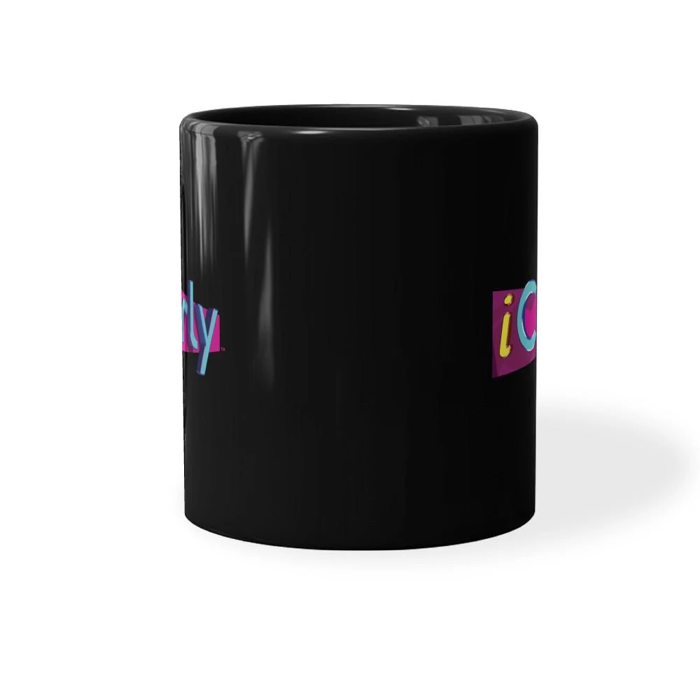iCarly Logo Black Mug - Image 4