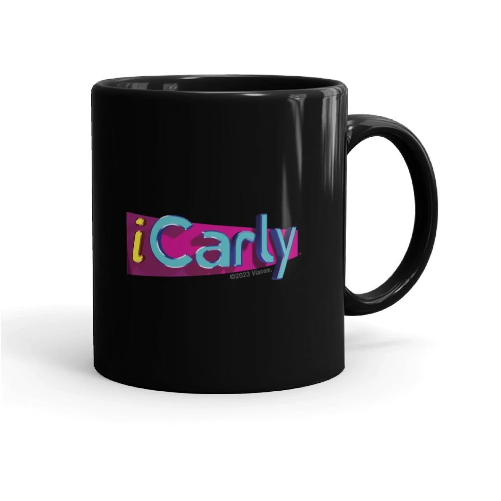 iCarly Logo Black Mug - Image 5