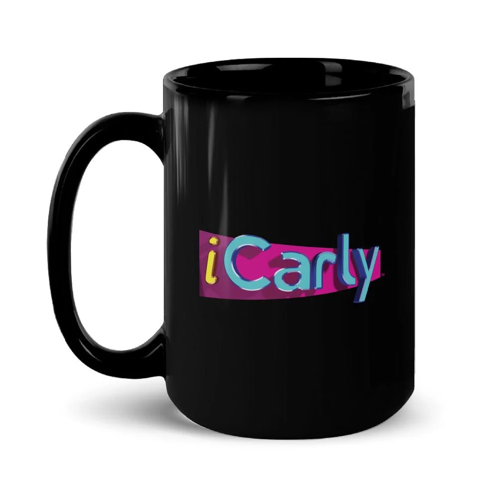 iCarly Logo Black Mug - Image 6