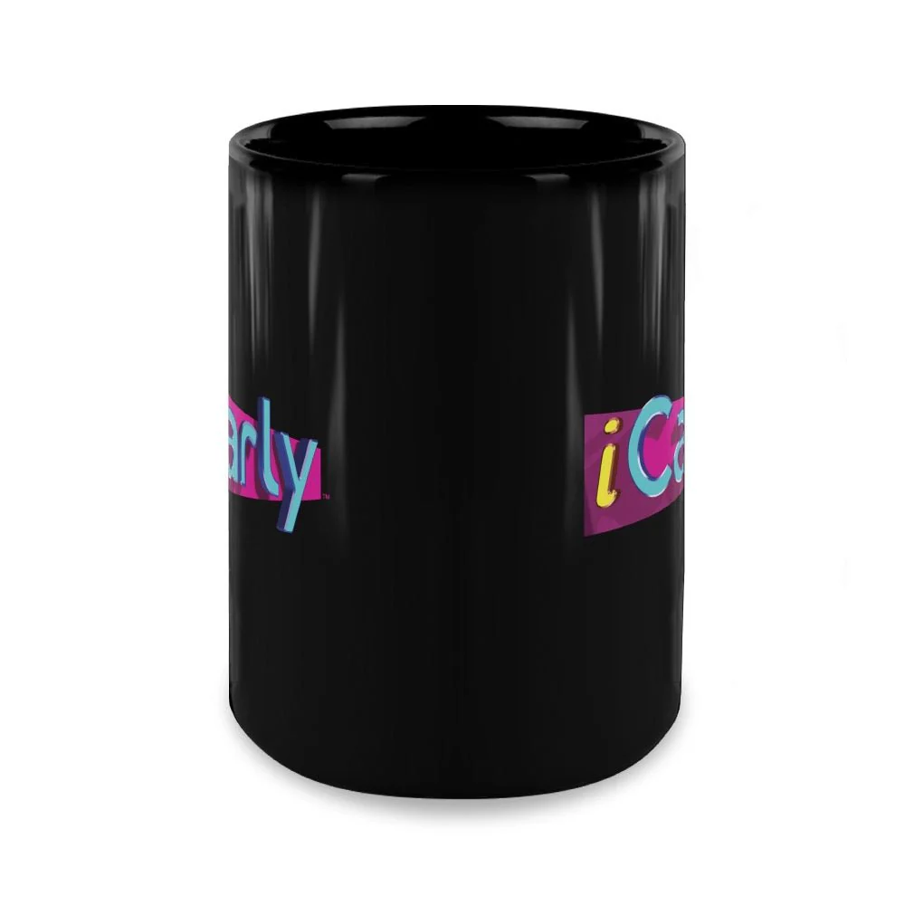 iCarly Logo Black Mug - Image 7