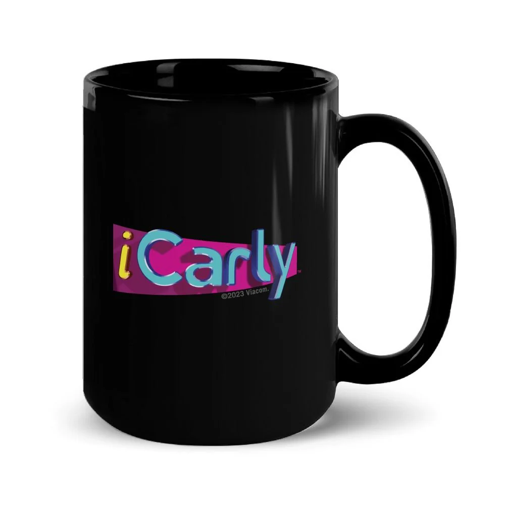 iCarly Logo Black Mug - Image 8