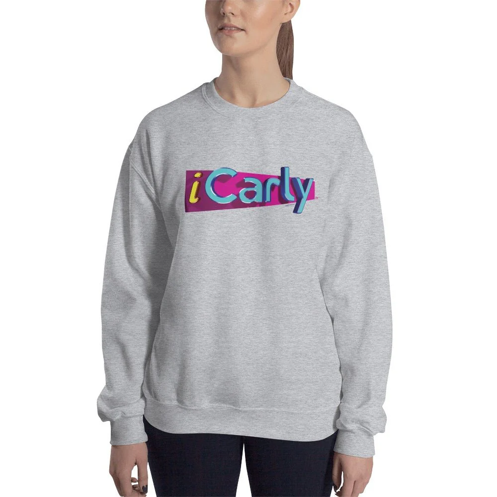 iCarly Logo Fleece Crewneck Sweatshirt - Image 10