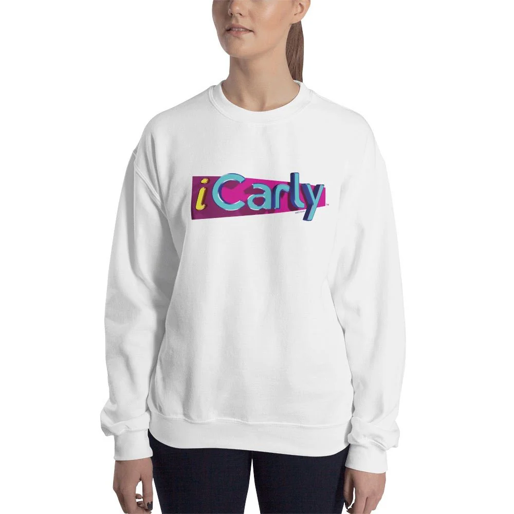 iCarly Logo Fleece Crewneck Sweatshirt - Image 14
