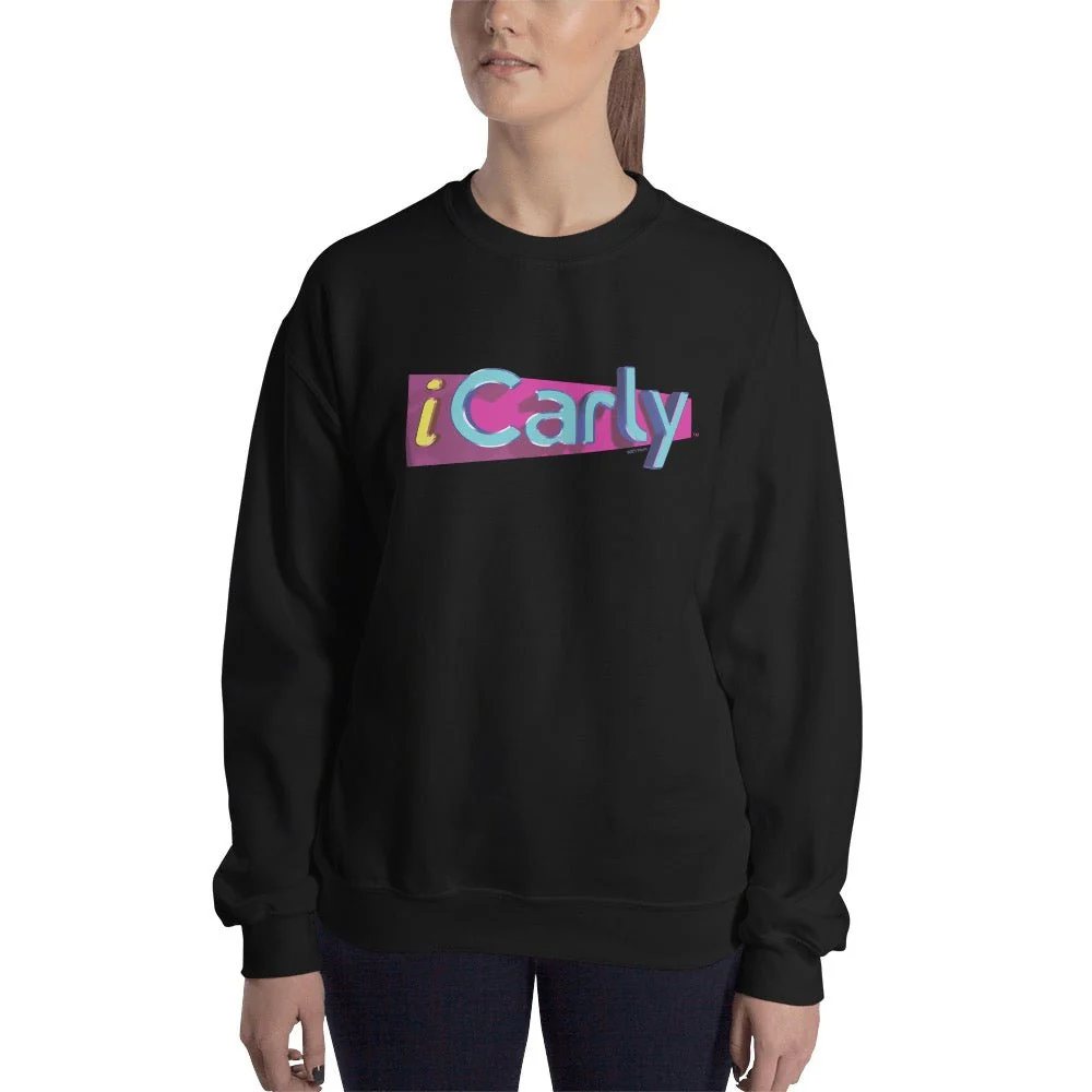 iCarly Logo Fleece Crewneck Sweatshirt - Image 3