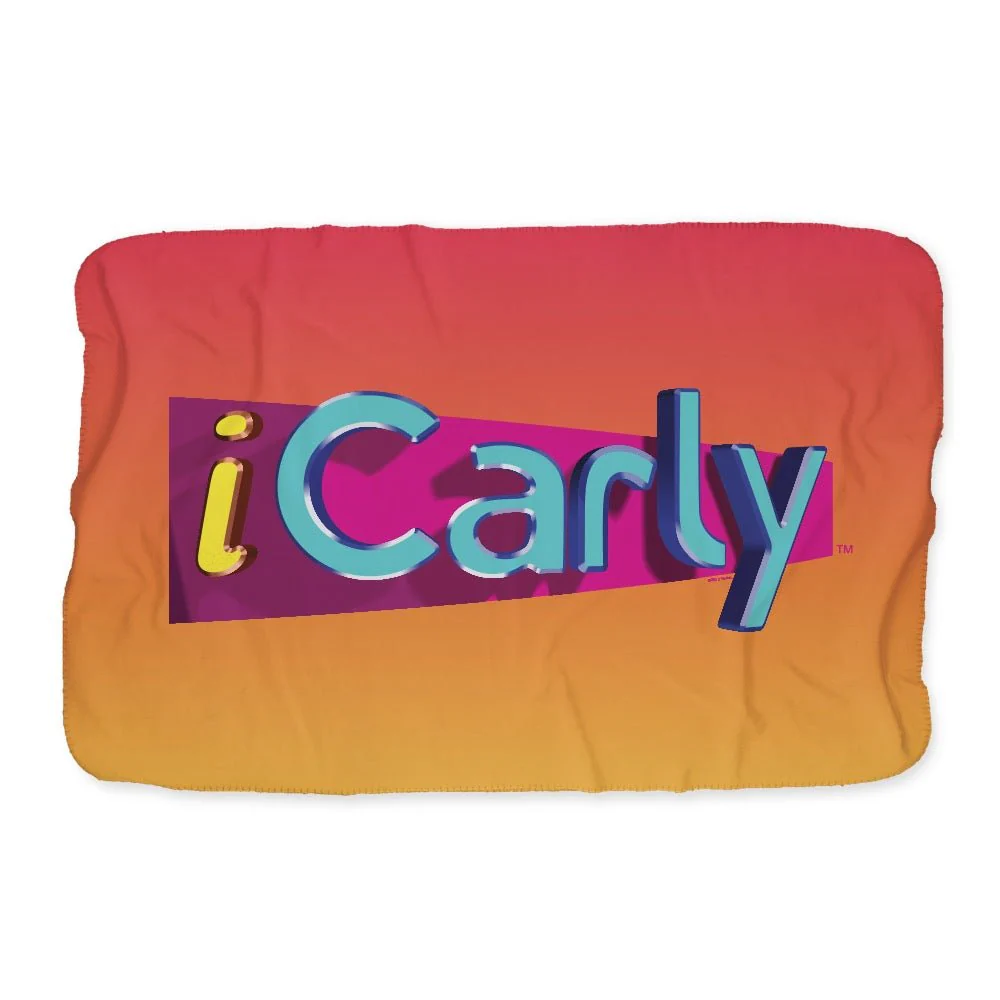 iCarly Logo Sherpa Blanket - Image 4
