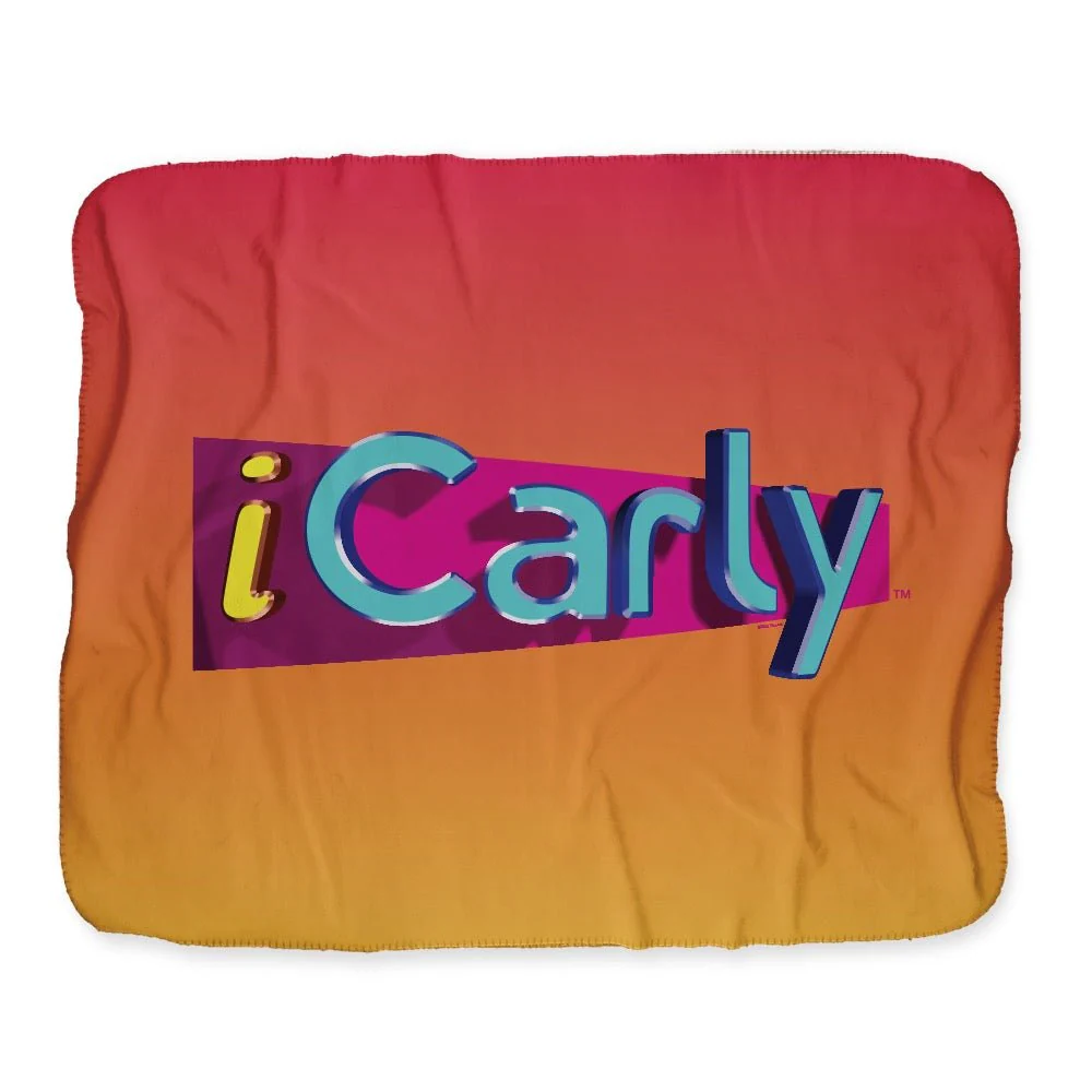 iCarly Logo Sherpa Blanket - Image 6