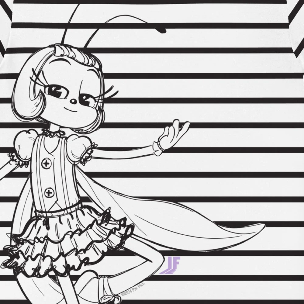IF Blossom Line Art Blossom Kids T-Shirt - Image 2