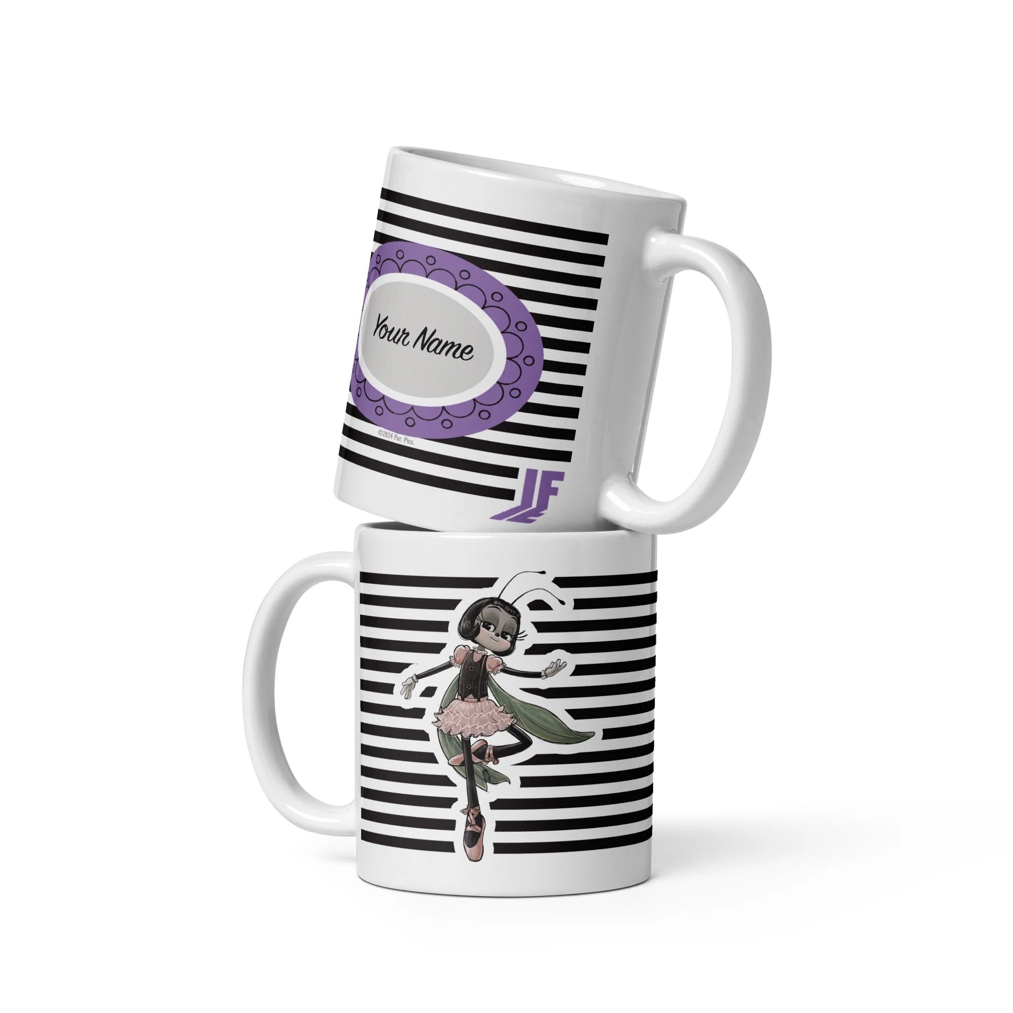 IF Blossom Personalized White Mug - Image 3