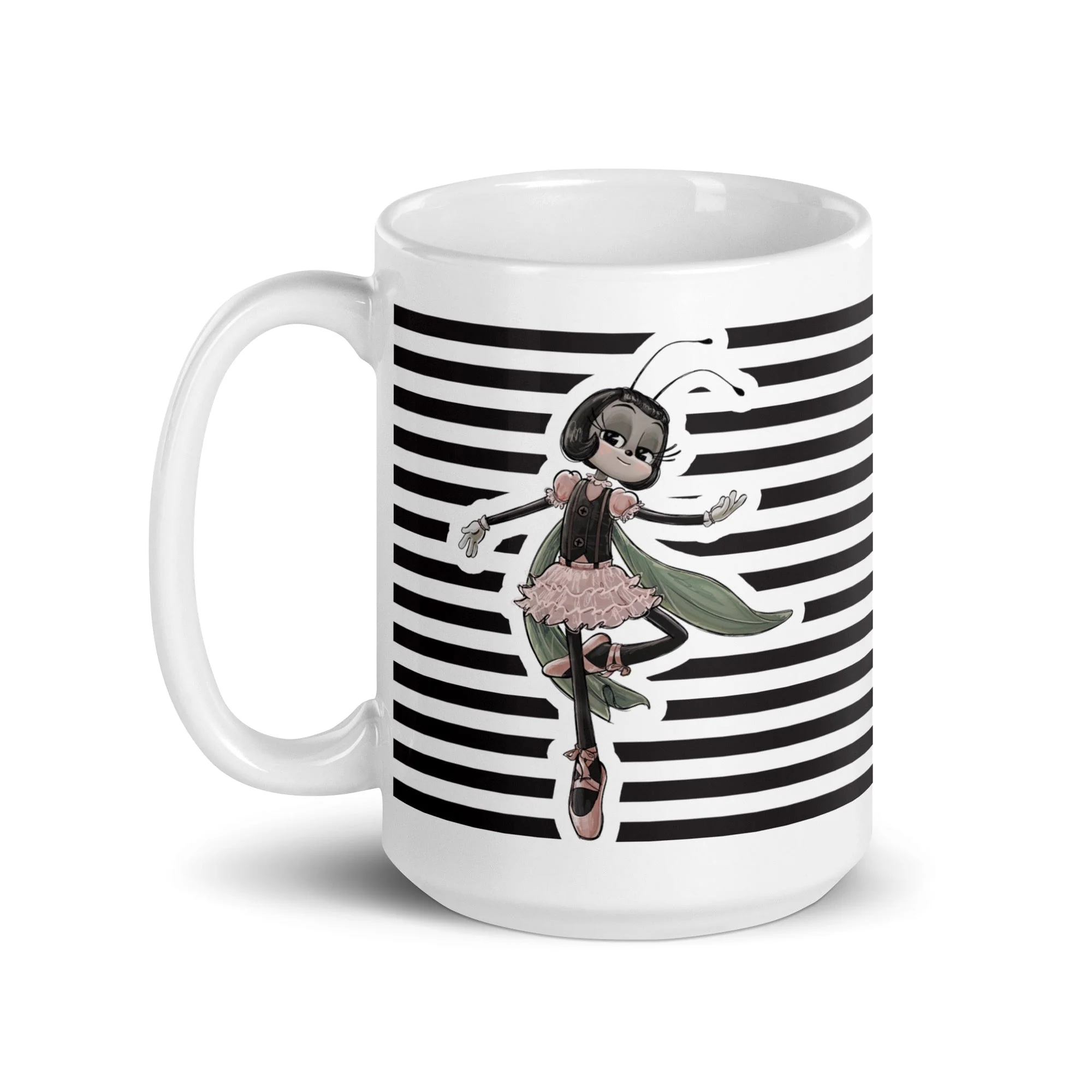 IF Blossom Personalized White Mug - Image 4