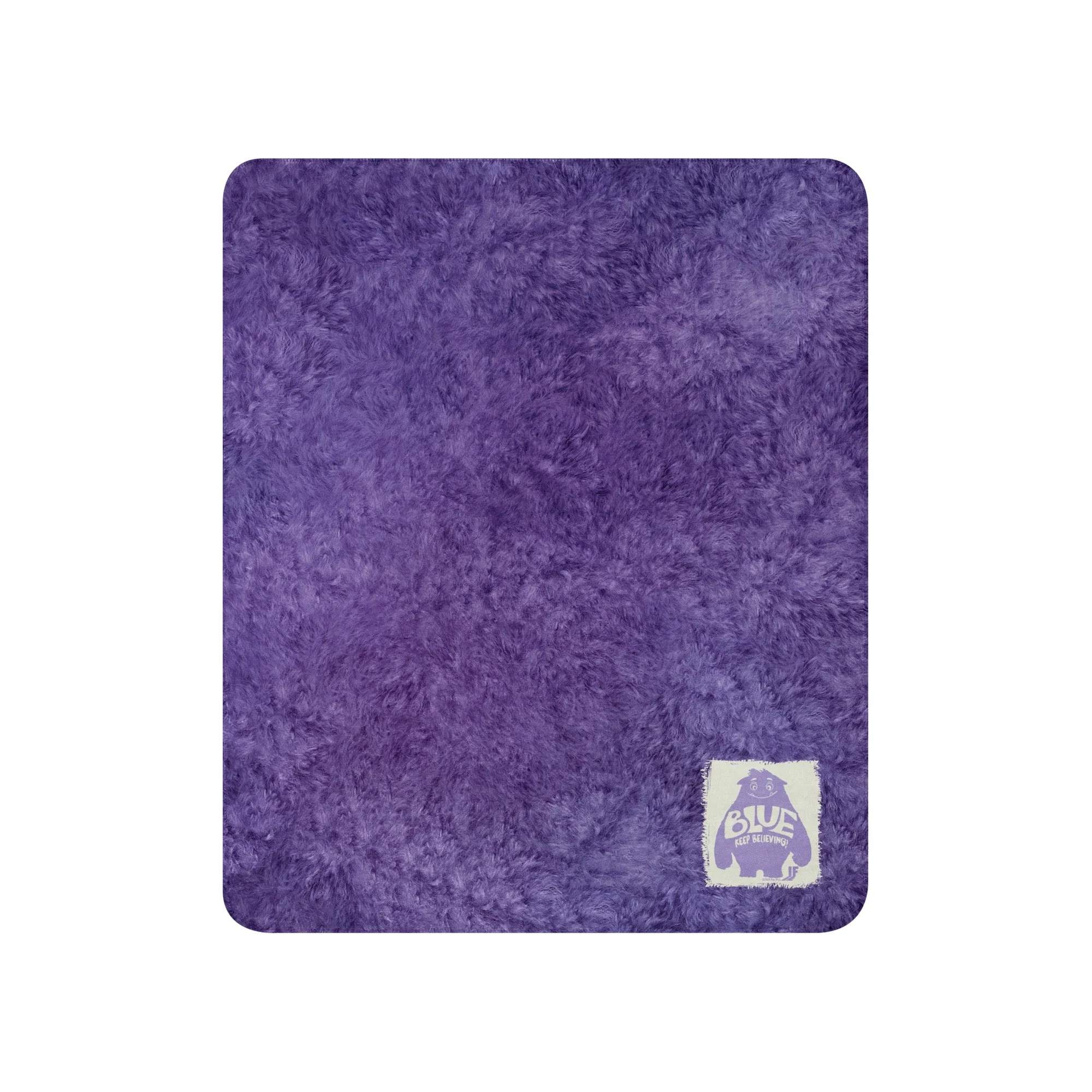 IF Blue Keep Believing Sherpa Blanket - Image 6