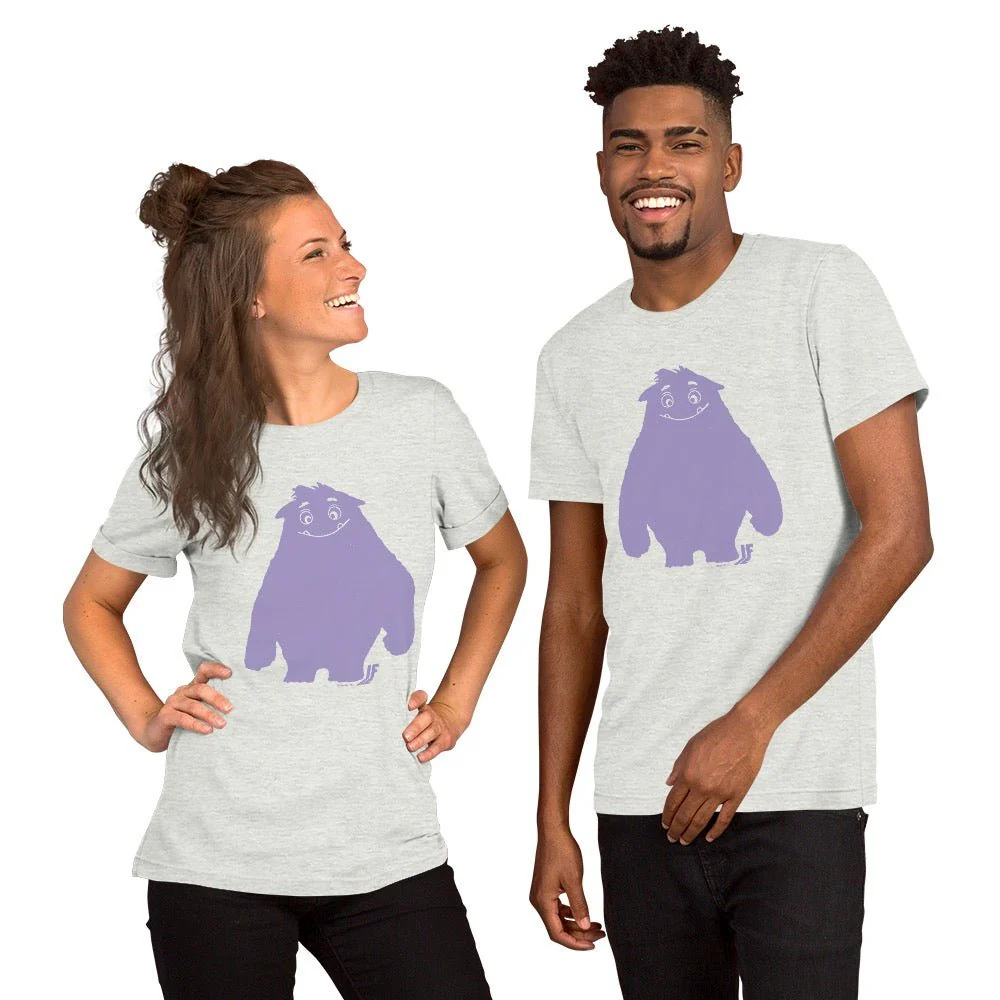 IF Blue Unisex T-shirt - Image 3