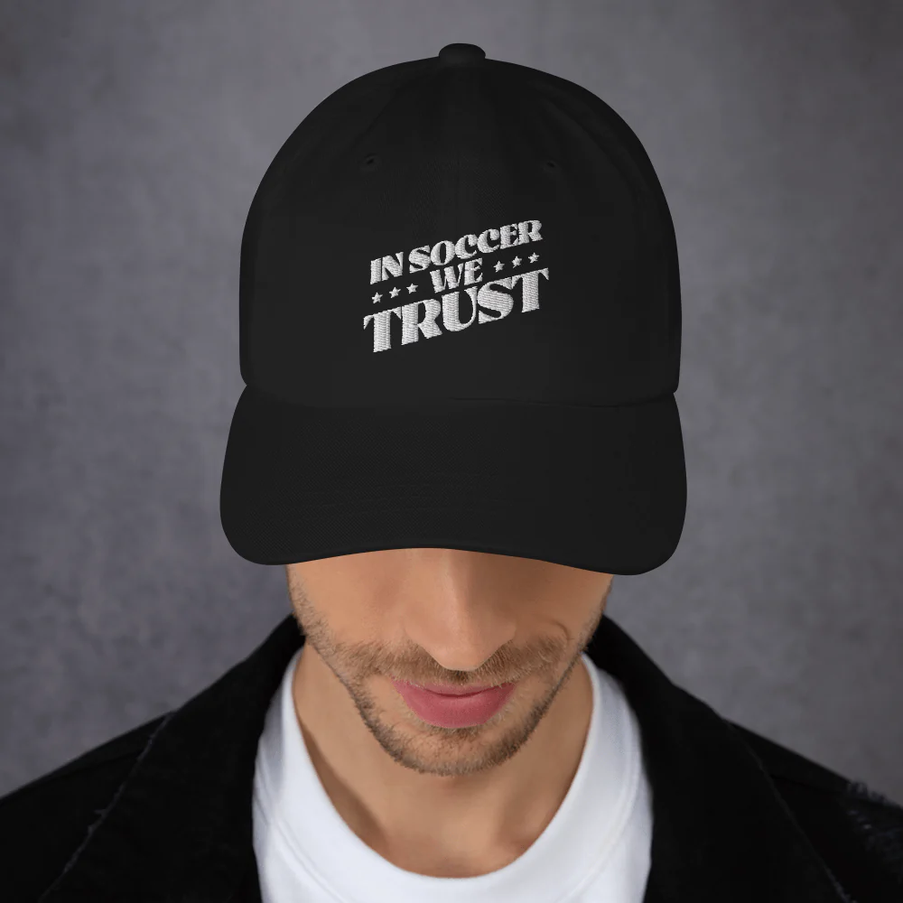 In Soccer We Trust Classic Dad Hat - Image 2