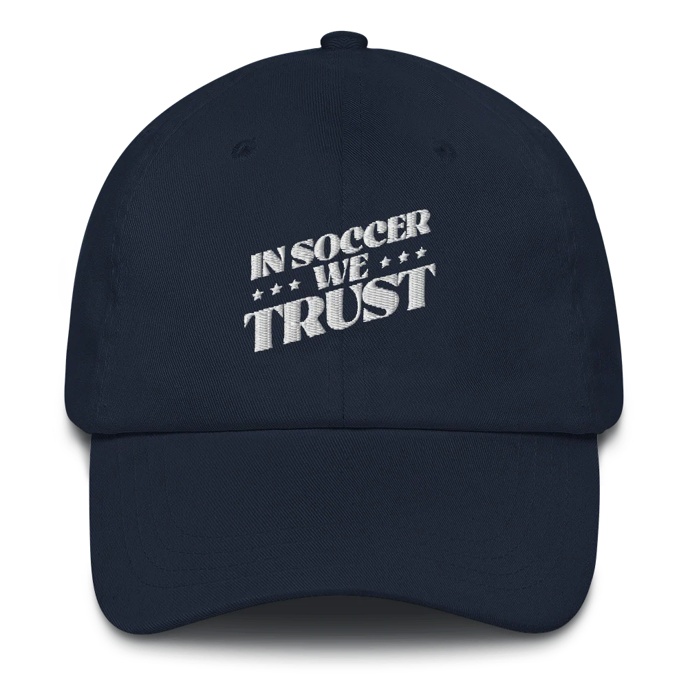 In Soccer We Trust Classic Dad Hat - Image 5