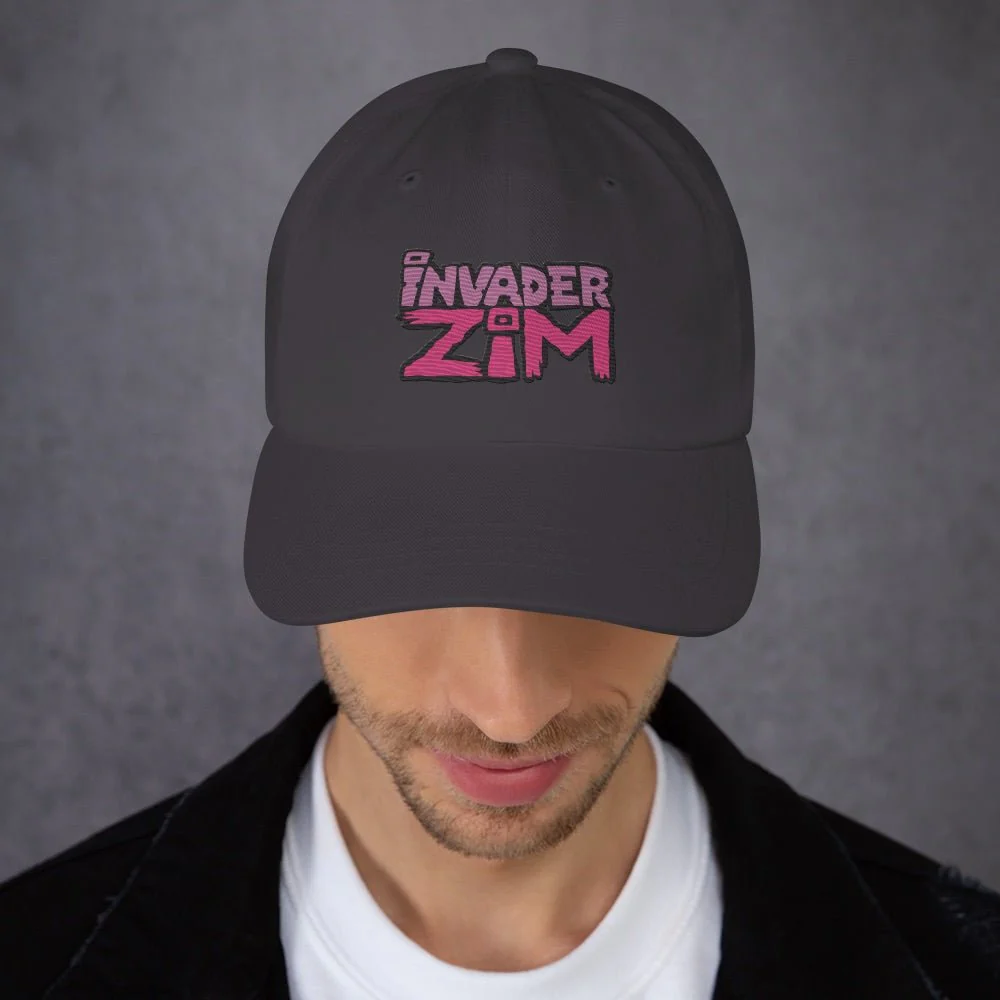 Invader Zim Logo Classic Dad Hat - Image 4