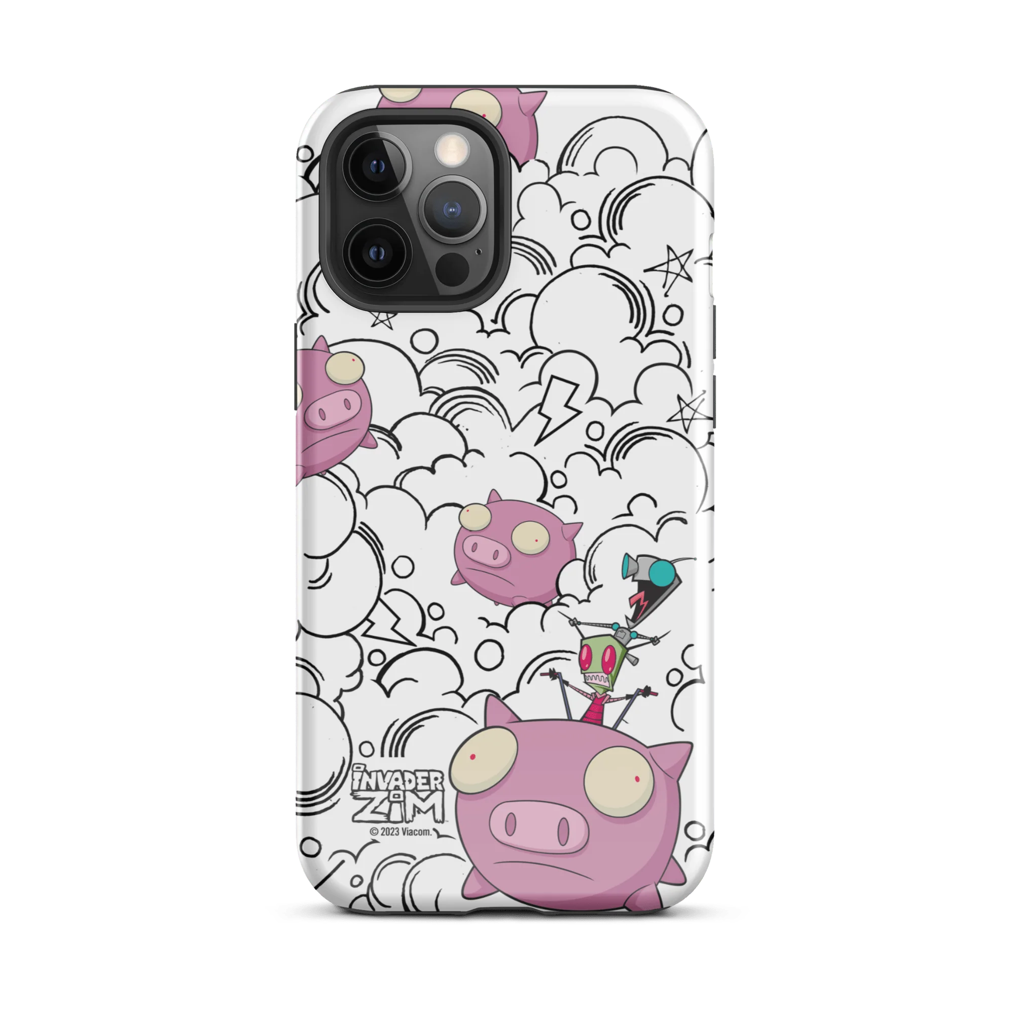 Invader Zim Pigs Tough Phone Case - iPhone - Image 10