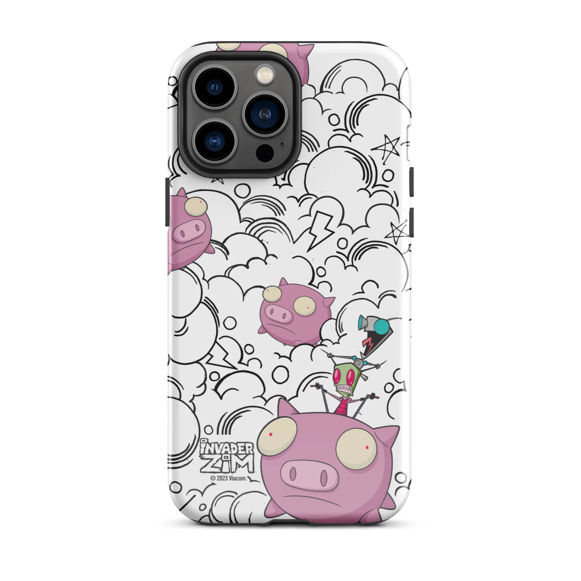 Invader Zim Pigs Tough Phone Case - iPhone - Image 22
