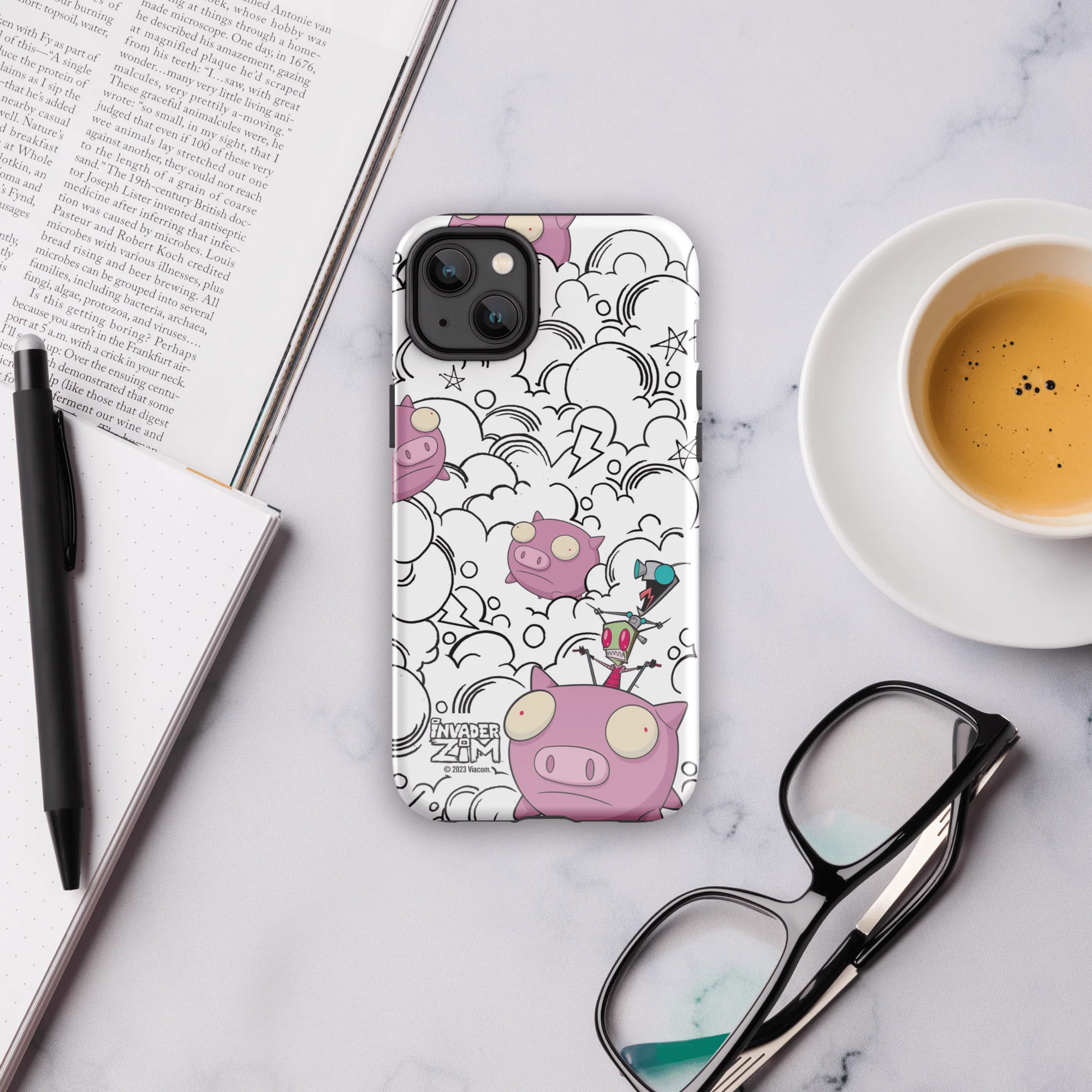 Invader Zim Pigs Tough Phone Case - iPhone - Image 30