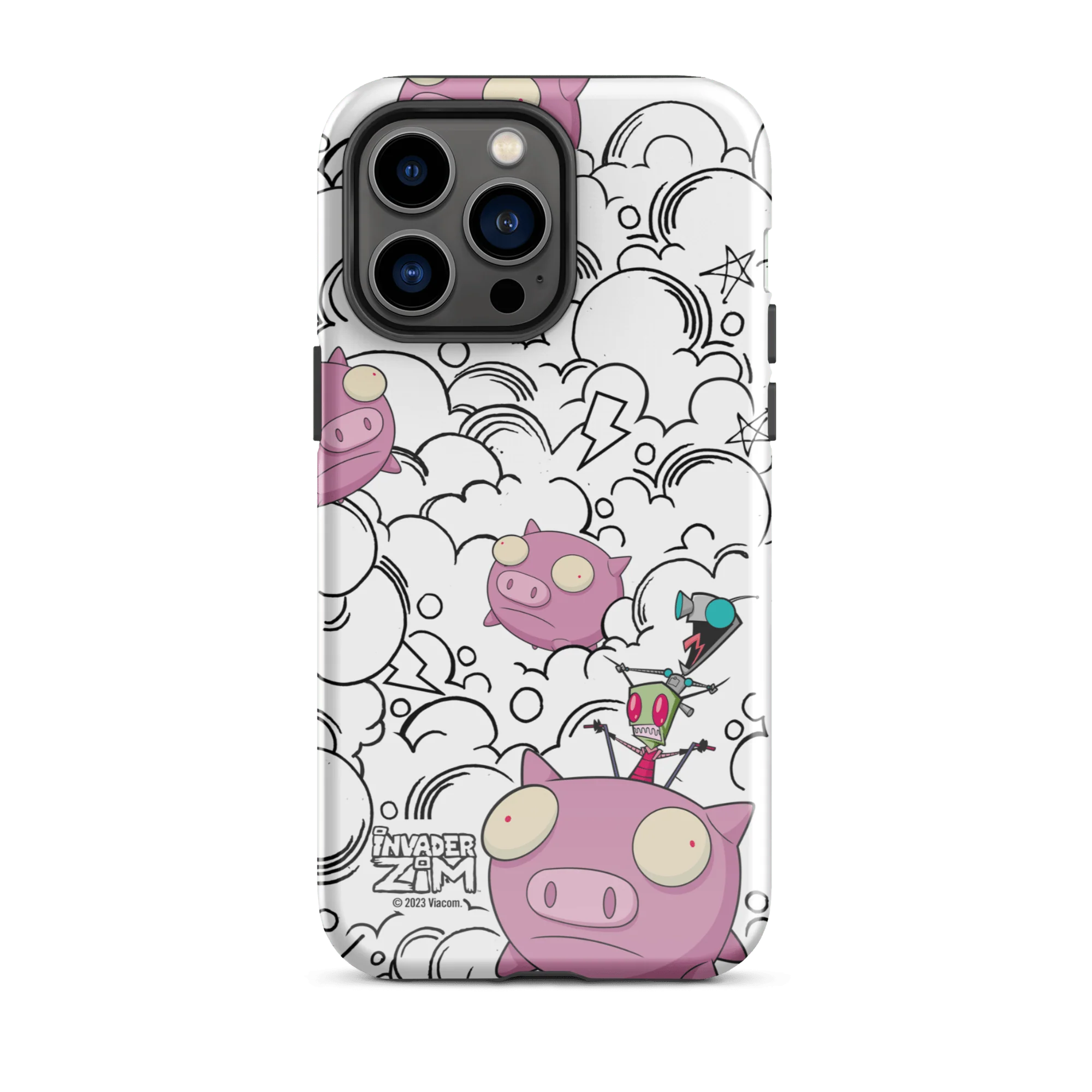 Invader Zim Pigs Tough Phone Case - iPhone - Image 34