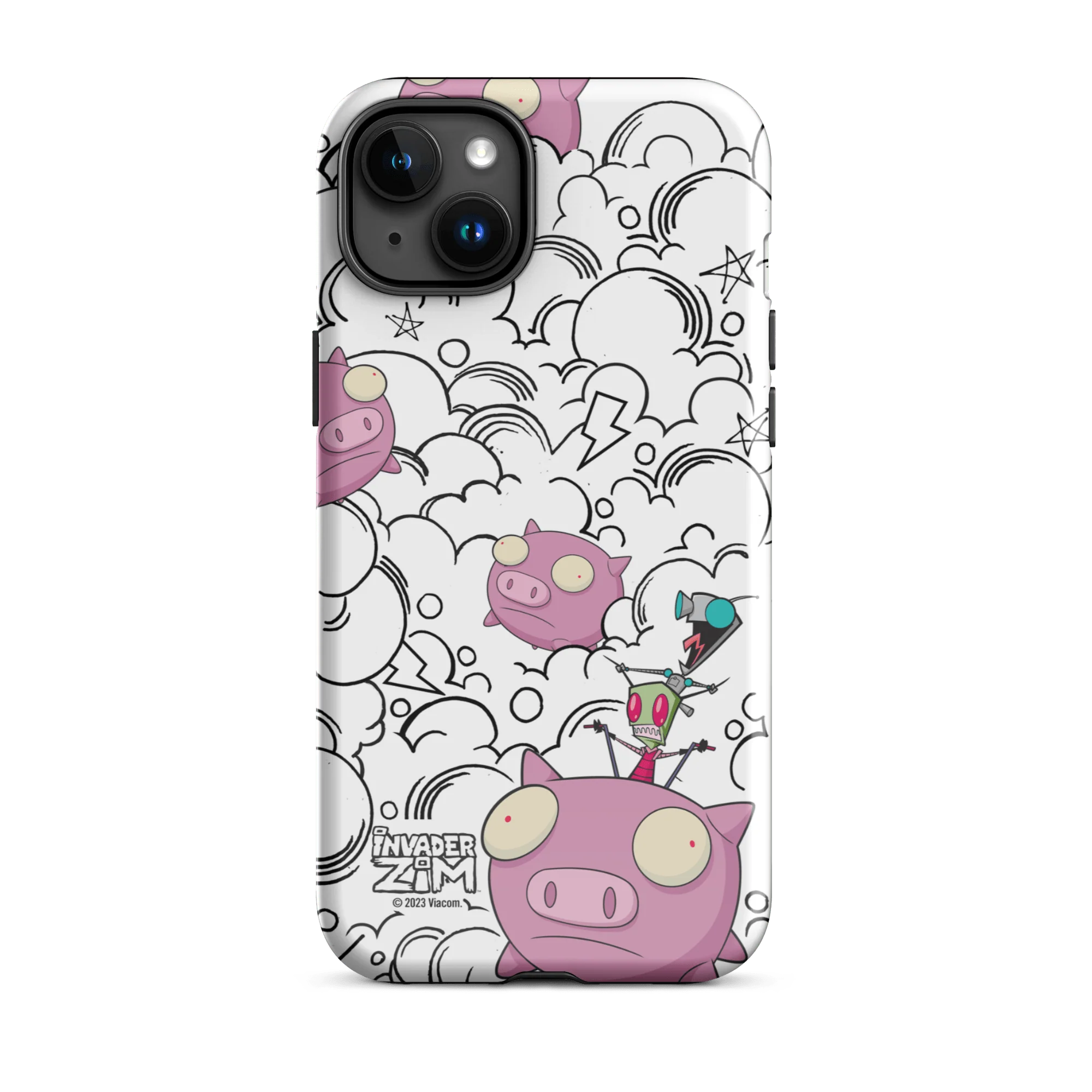 Invader Zim Pigs Tough Phone Case - iPhone - Image 40