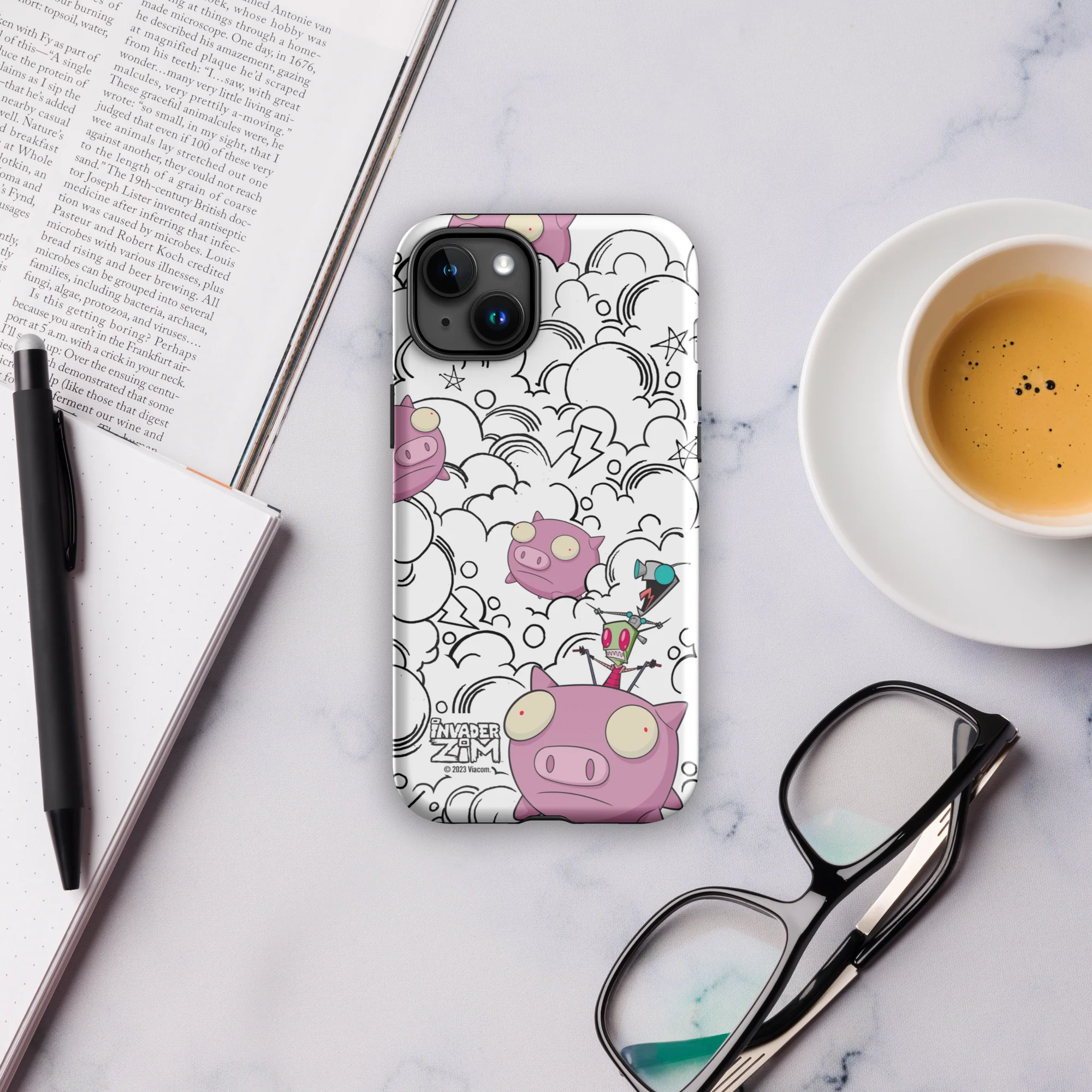 Invader Zim Pigs Tough Phone Case - iPhone - Image 42