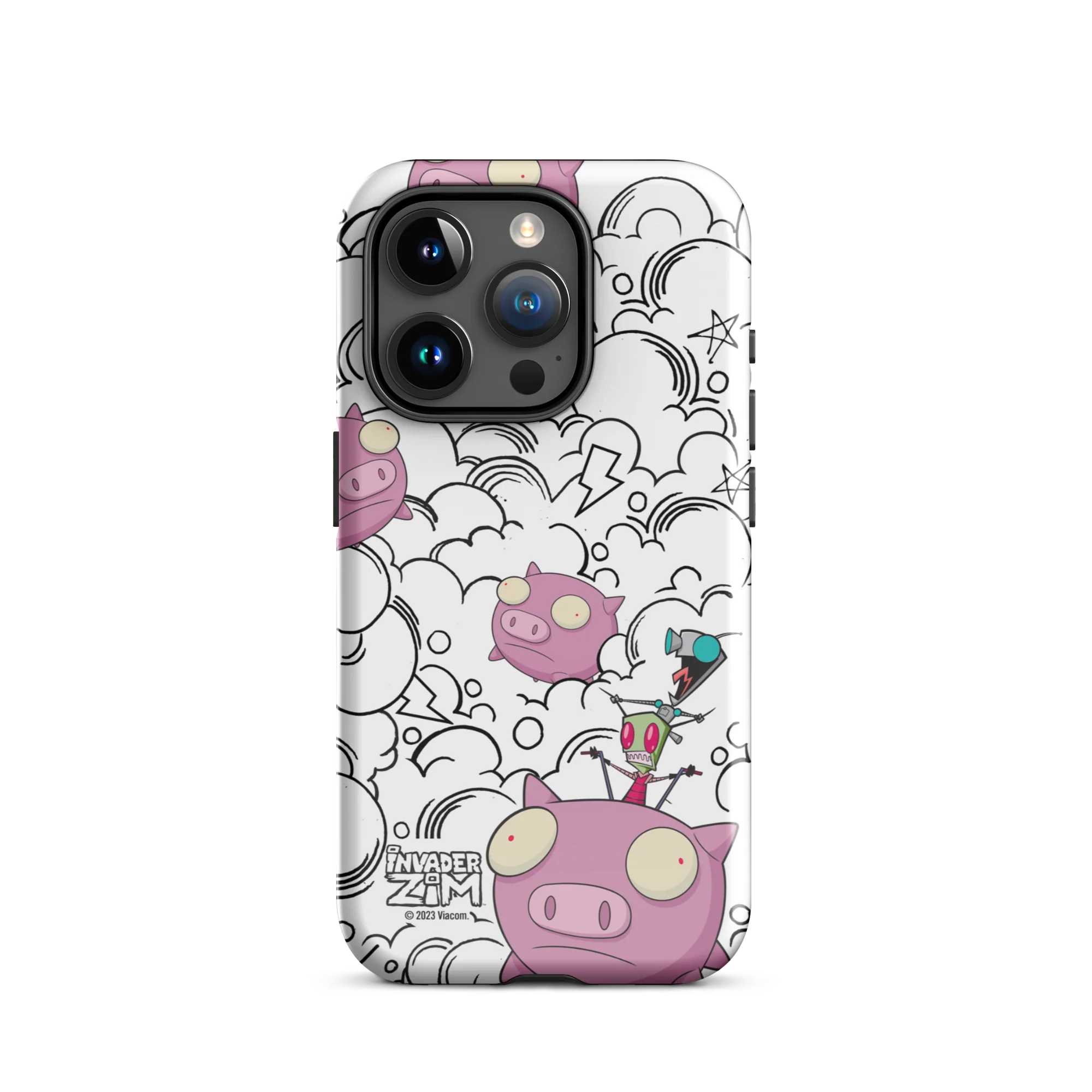 Invader Zim Pigs Tough Phone Case - iPhone - Image 43