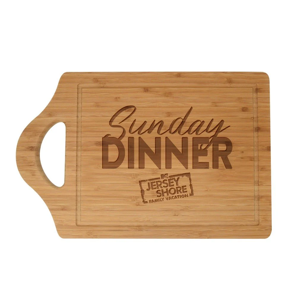 Jersey Shore Family Vacation Sunday Dinner Cutting Board - Image 3