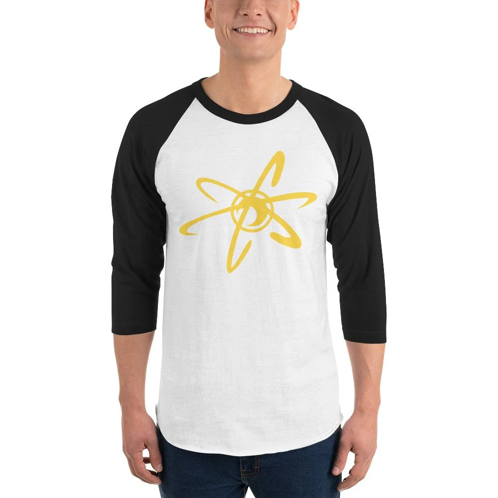 The Adventures of Jimmy Neutron, Boy Genius Atom Adult 3/4 Sleeve Raglan Shirt - Image 5