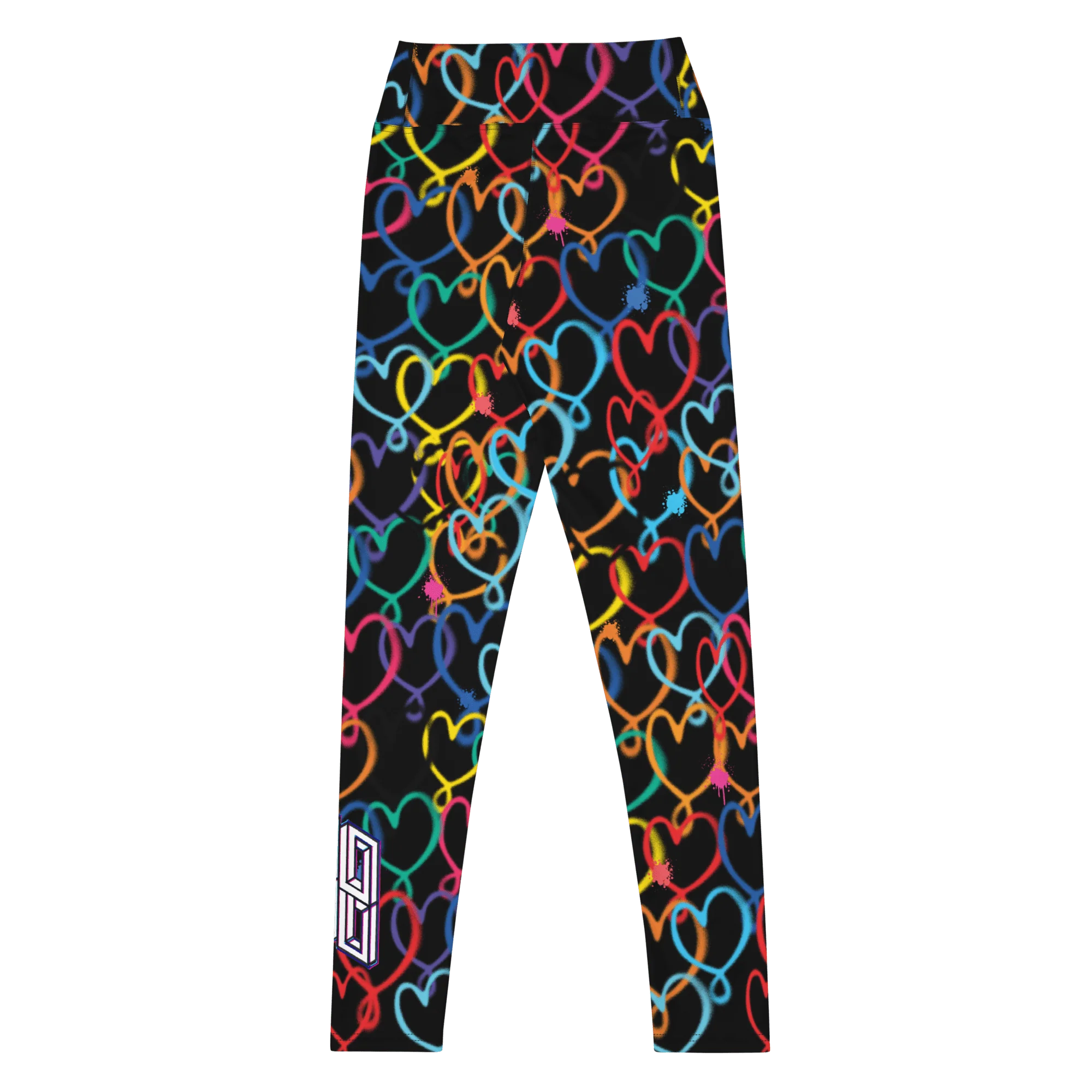 JoJo Siwa Hearts High-Waisted Leggings - Image 5