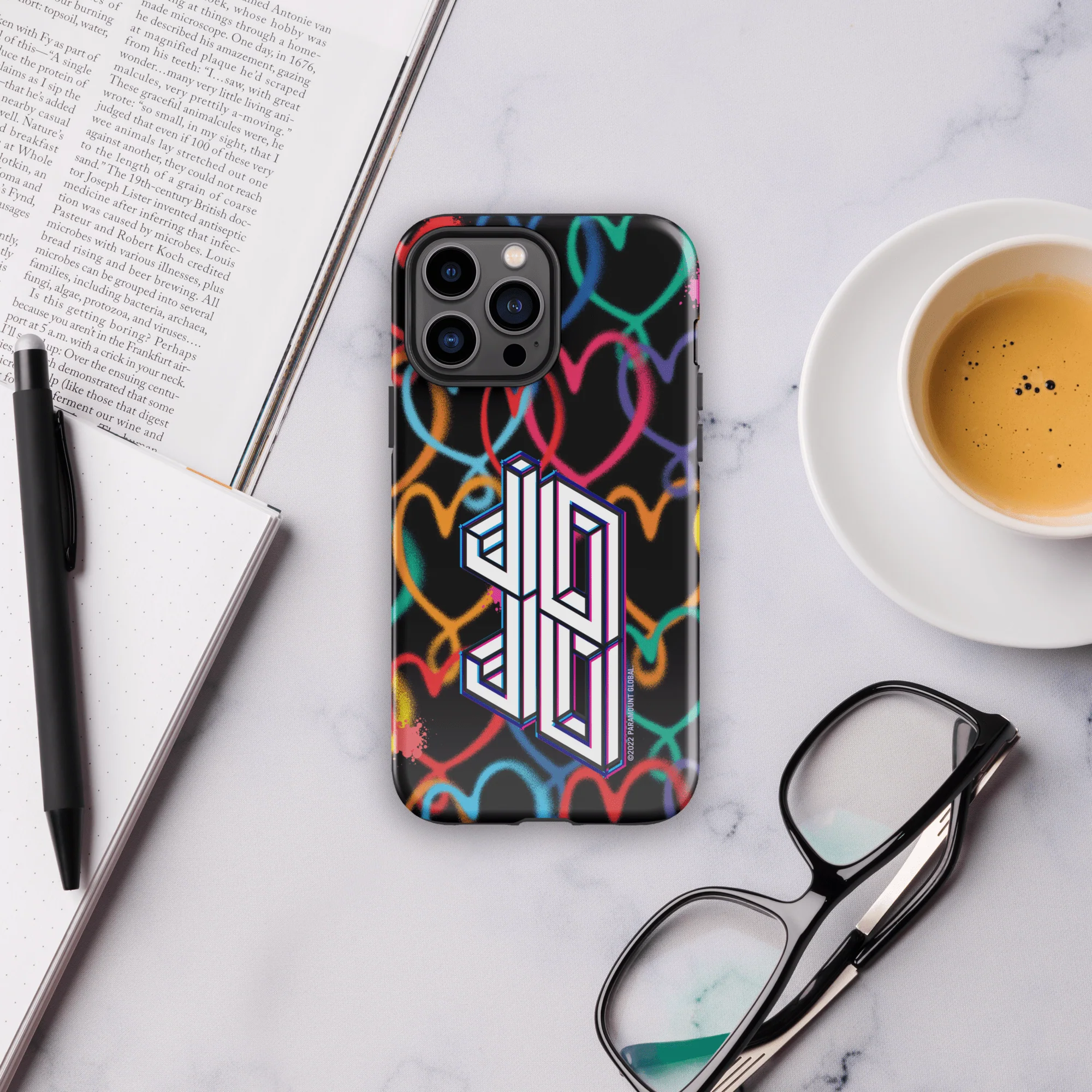 JoJo Siwa Hearts Tough Phone Case - iPhone - Image 24
