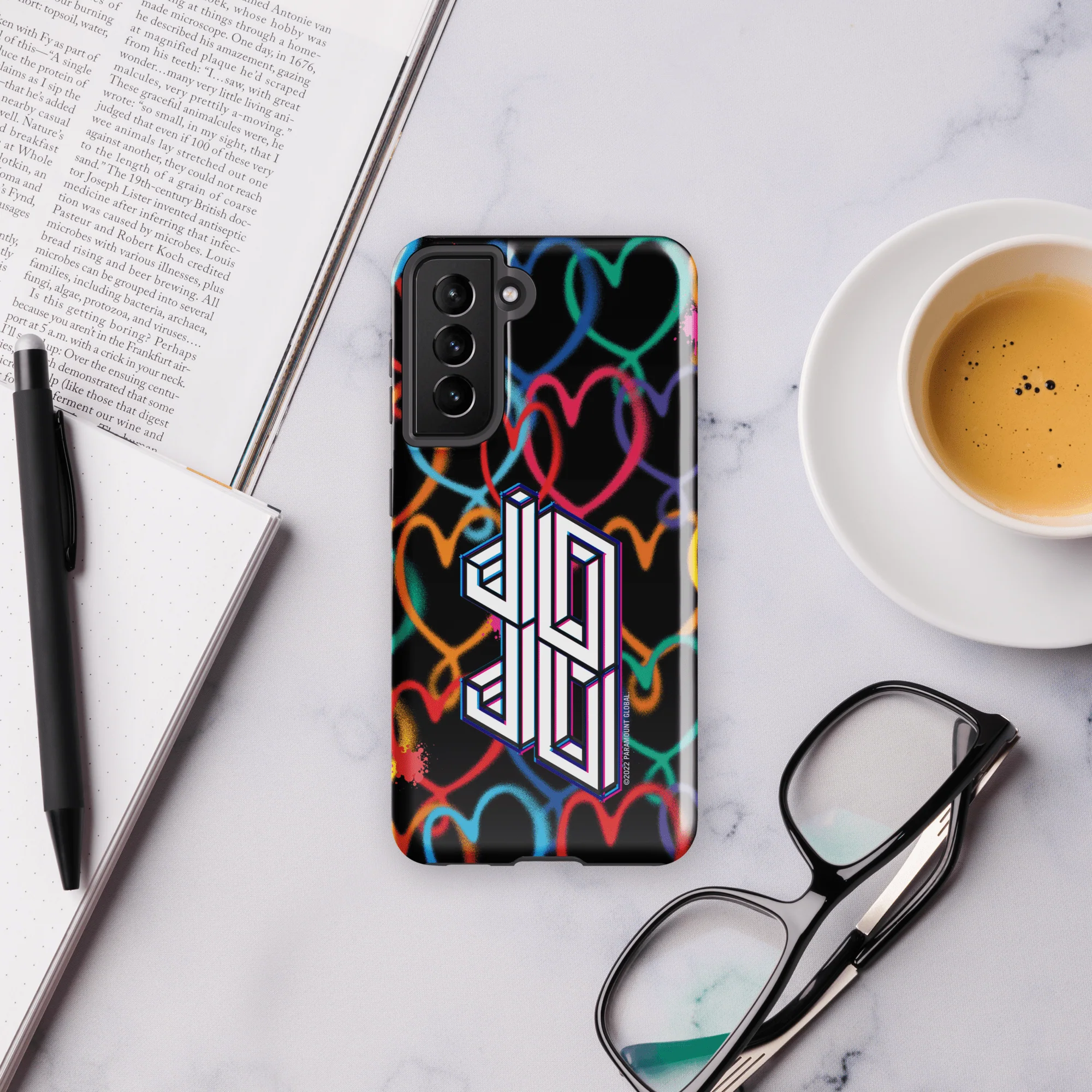 JoJo Siwa Hearts Tough Phone Case - Samsung - Image 15