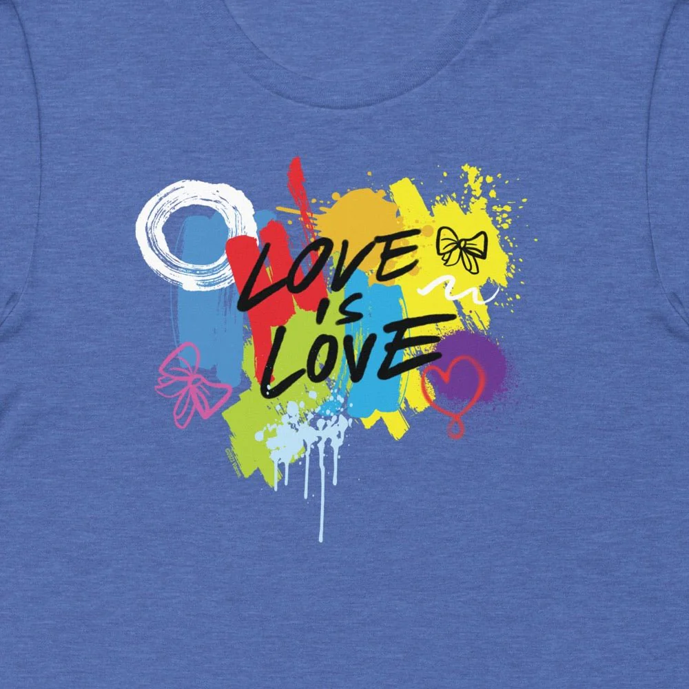 JoJo Siwa Love Is Love Adult Short Sleeve T-Shirt - Image 2