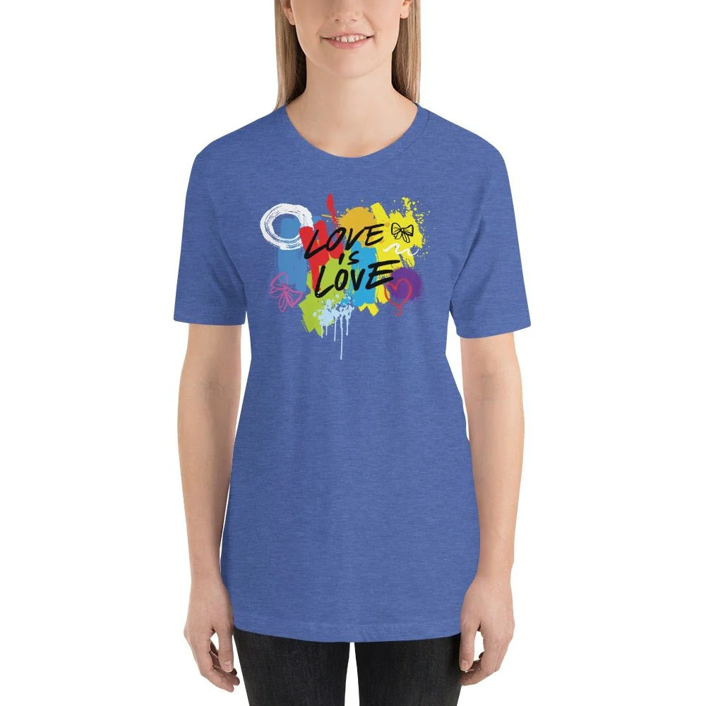 JoJo Siwa Love Is Love Adult Short Sleeve T-Shirt - Image 3