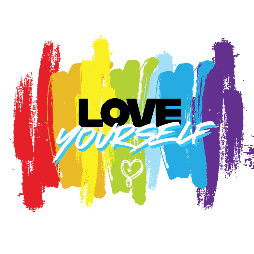 JoJo Siwa Love Yourself Athletic Shorts - Image 4