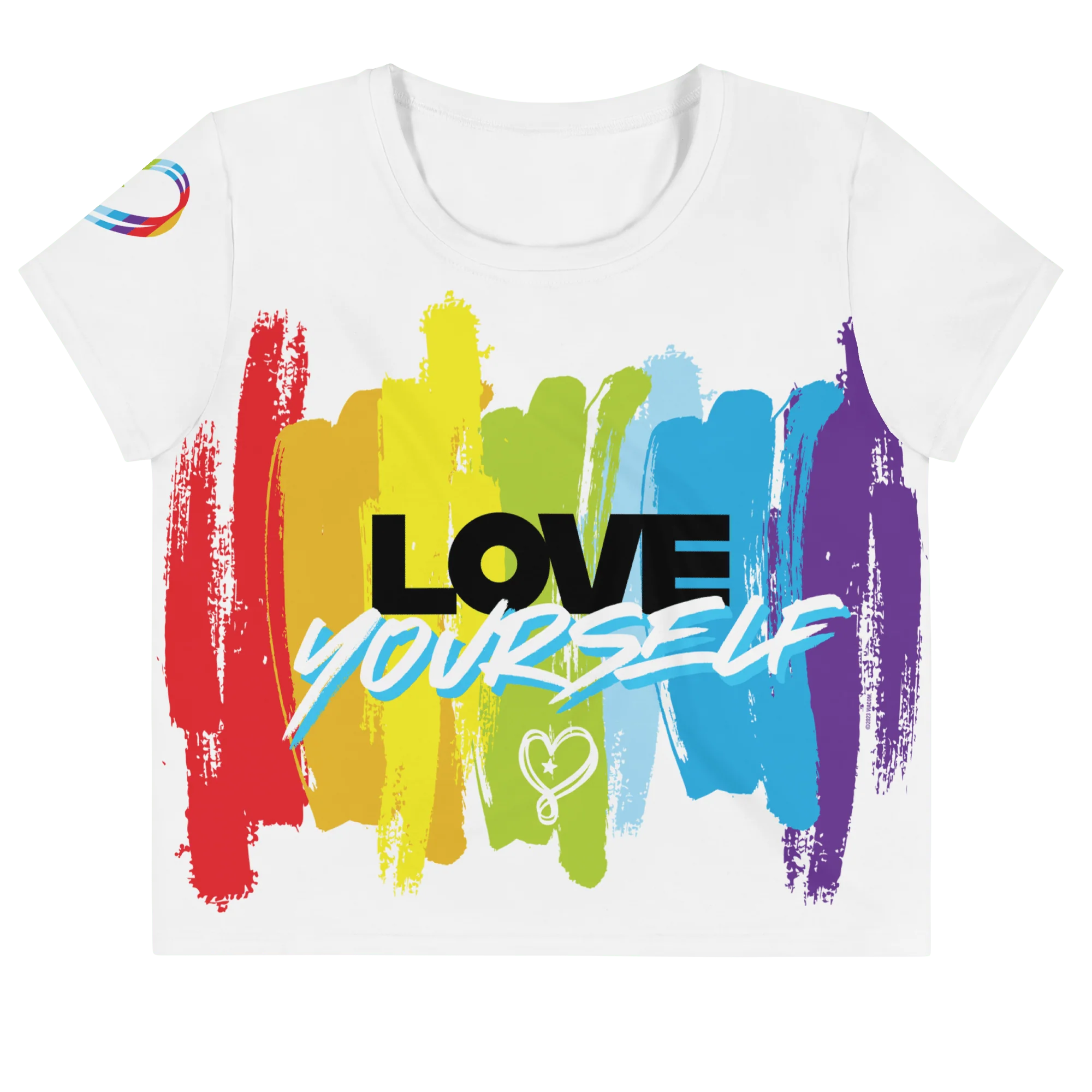 JoJo Siwa Love Yourself Women's Crop T-Shirt