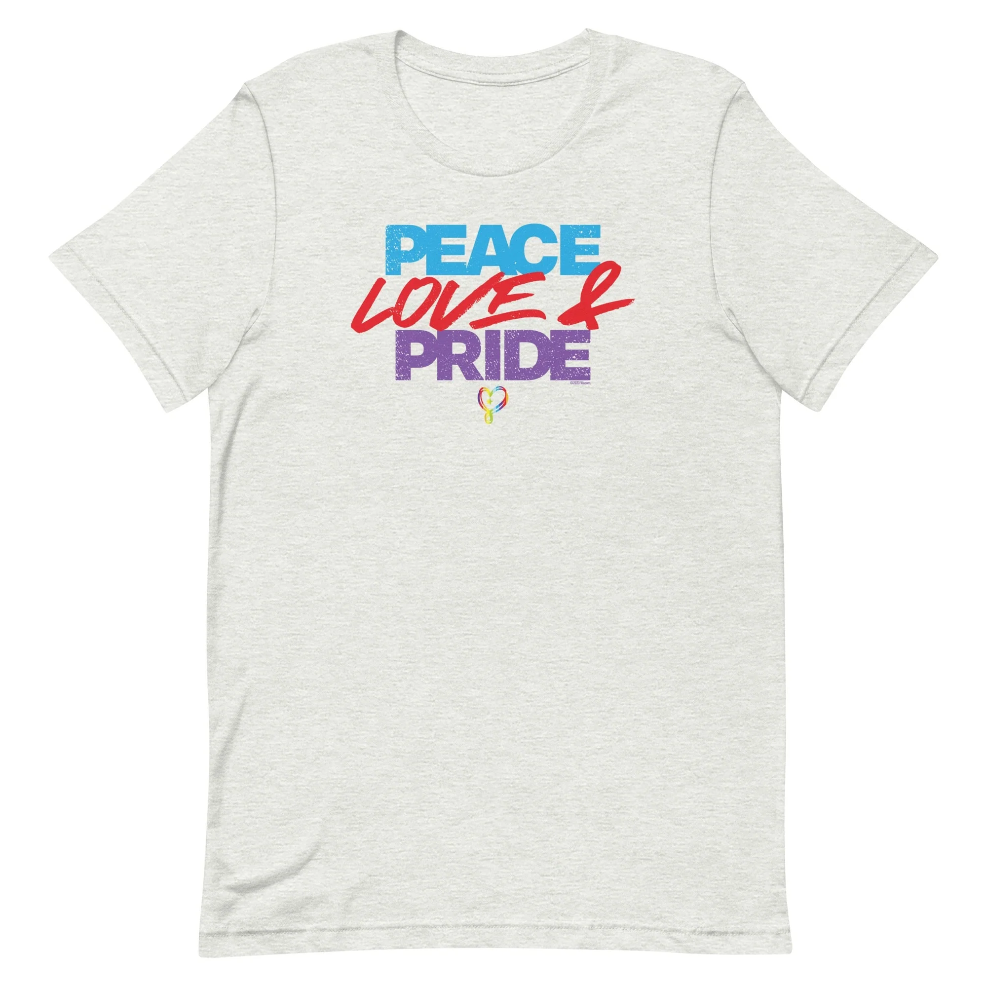 JoJo Siwa Peace Love & Pride Adult Short Sleeve T-Shirt - Image 4
