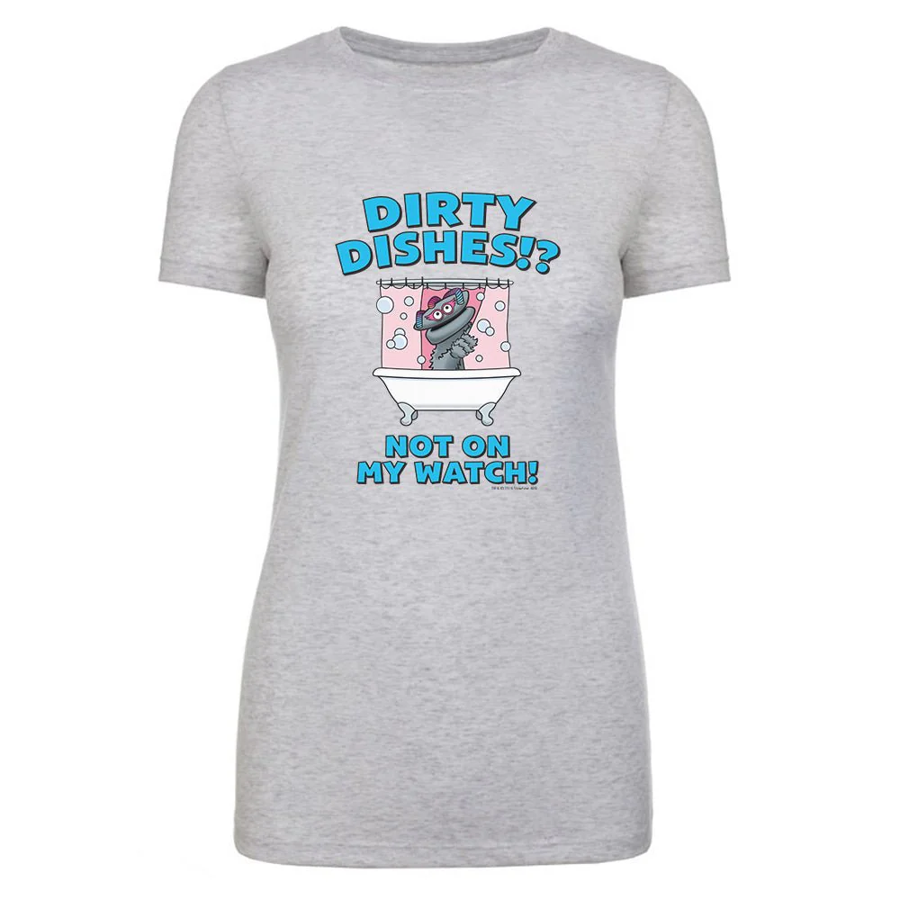 Kidding Dirty Dishes Women's Tri-Blend Short Sleeve T-Shirt - Image 2